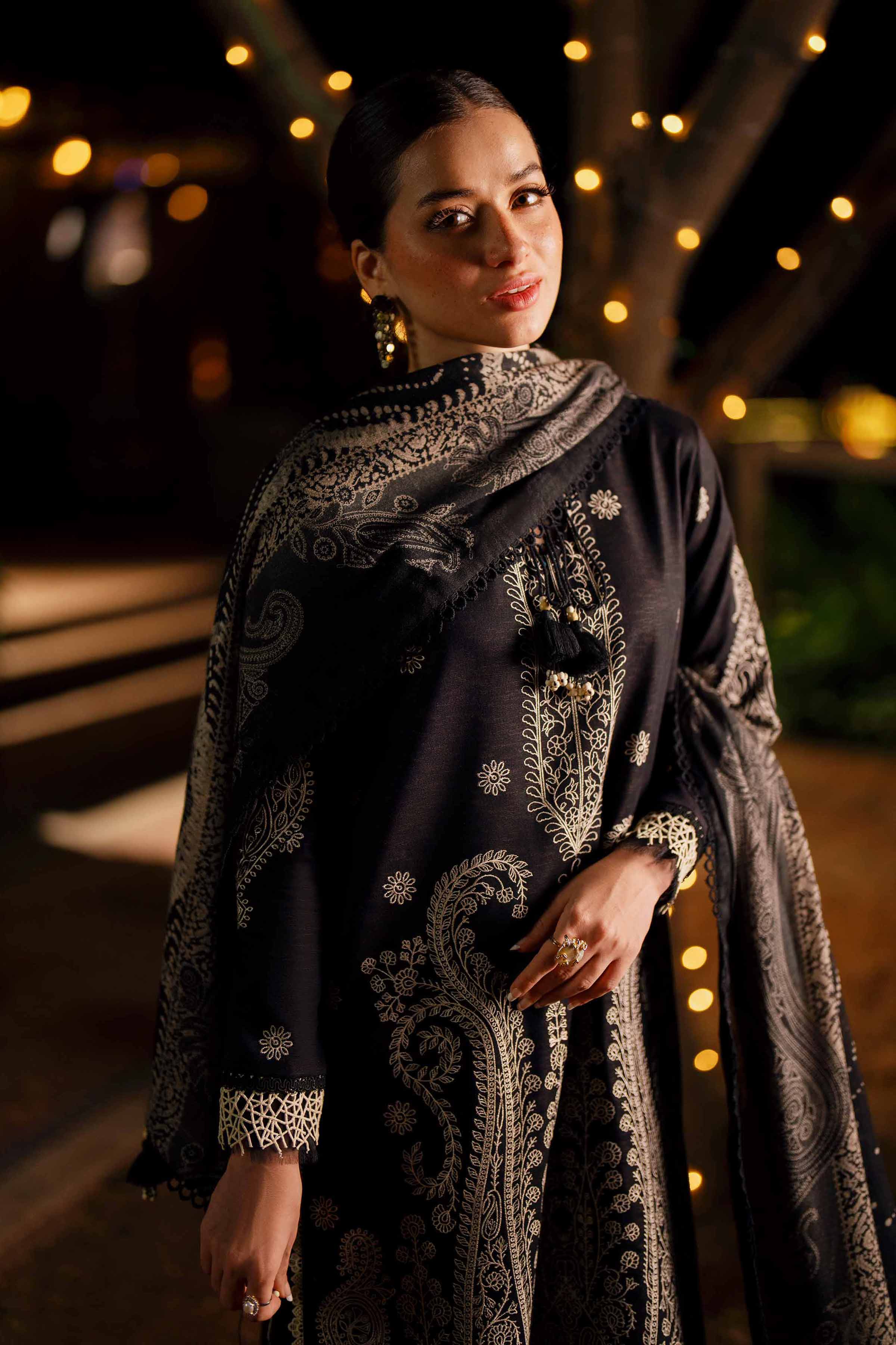 3 Piece - Digital Printed Embroidered Suit - 42502701 - Image 2