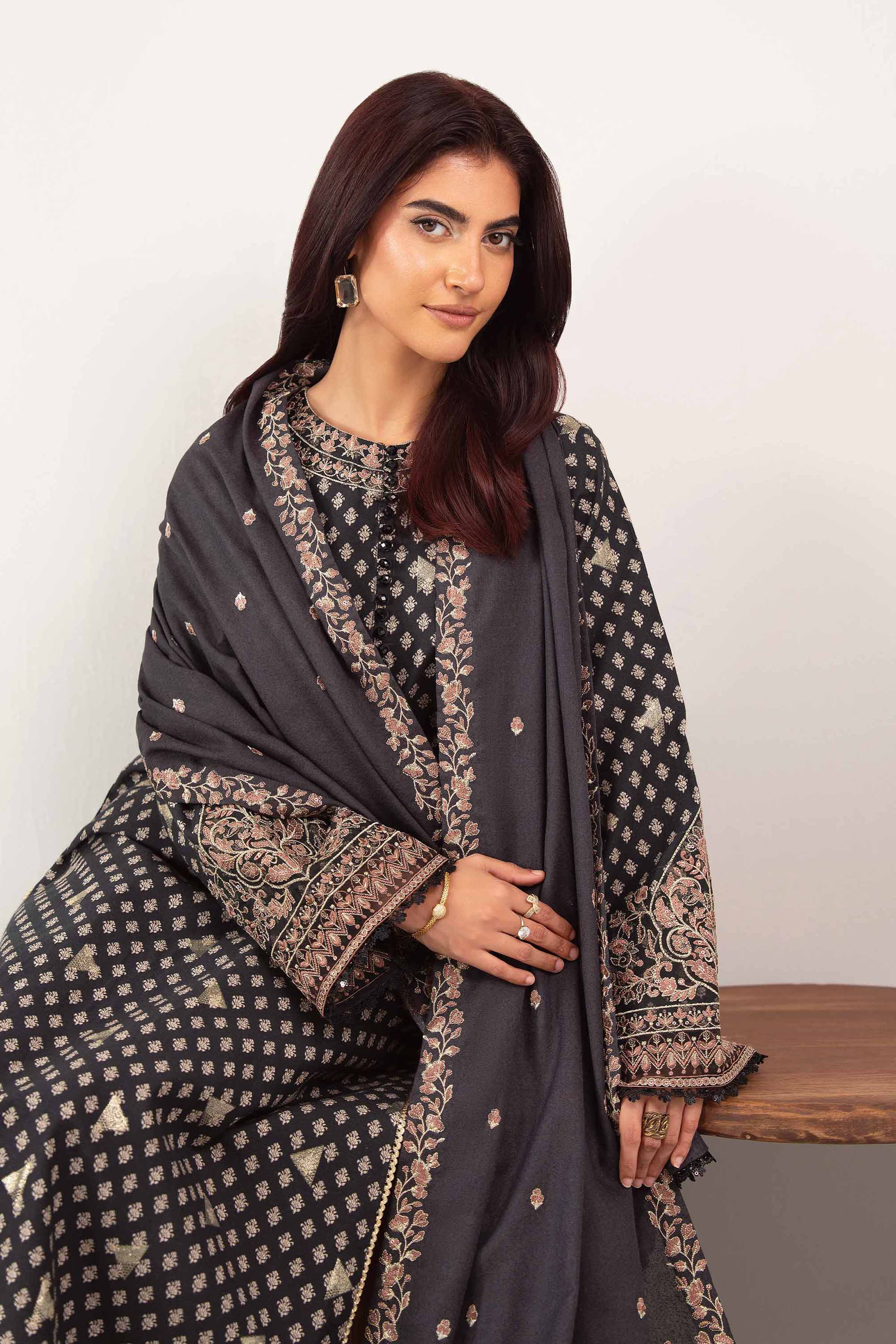 3 Piece - Digital Printed Embroidered Suit - 42502727 - Image 2