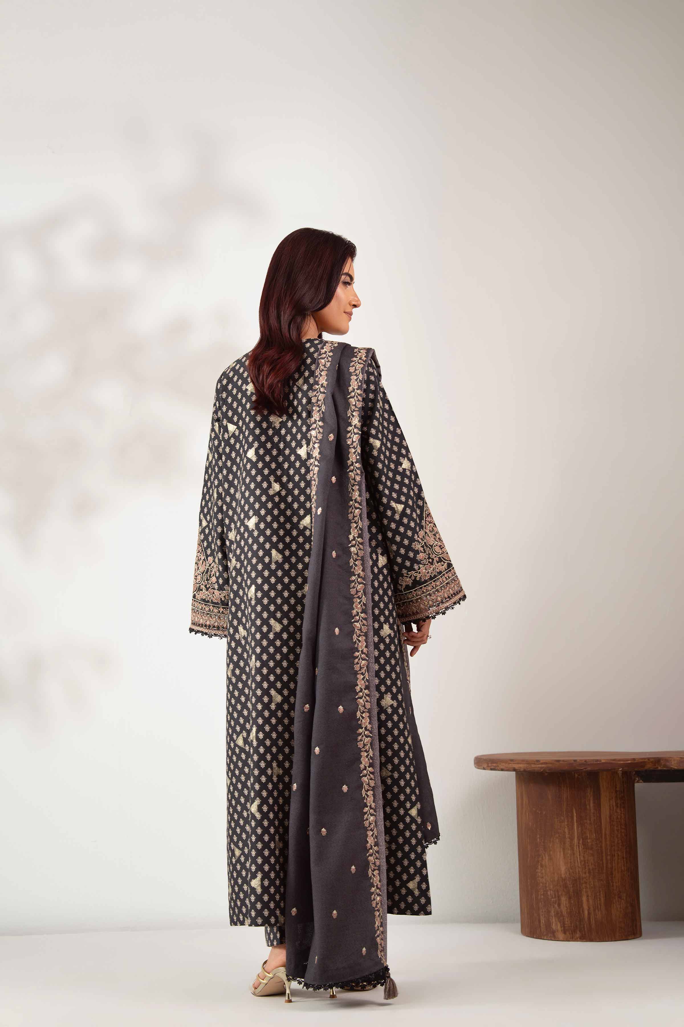 3 Piece - Digital Printed Embroidered Suit - 42502727 - Image 3