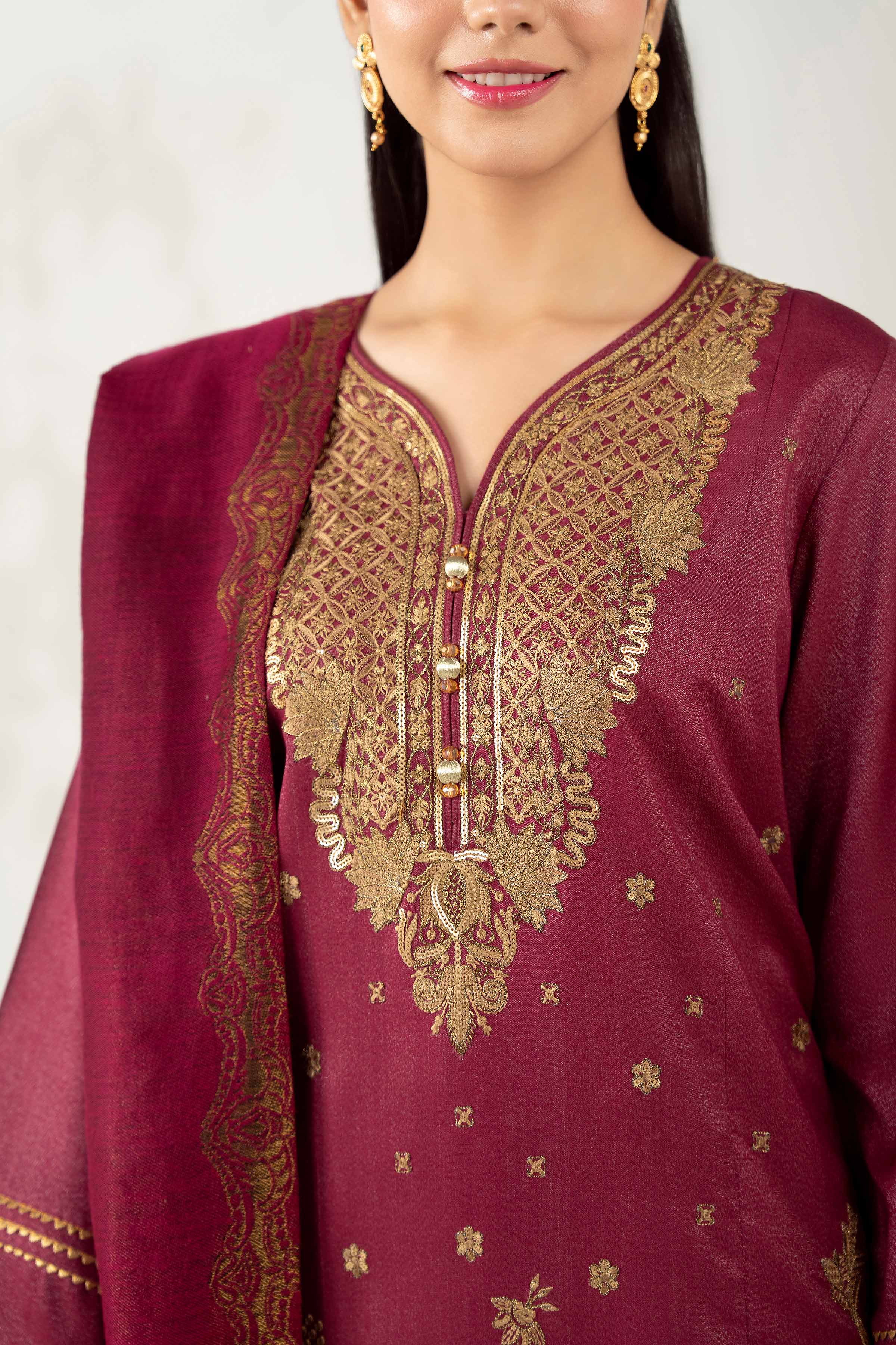 3 Piece - Embroidered Suit - 42502729 - Image 6
