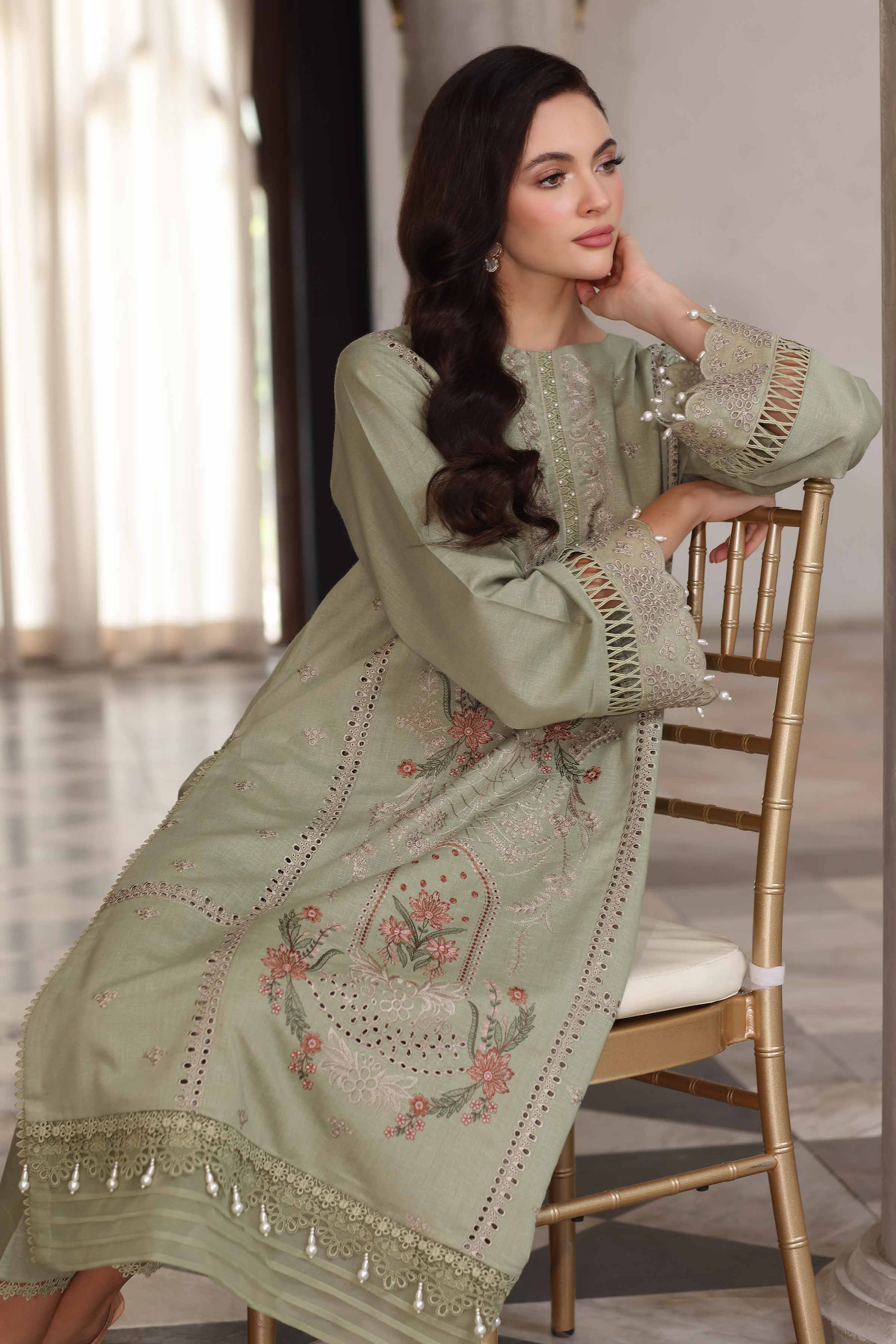 2 Piece - Embroidered Suit - 42502754 - Image 3
