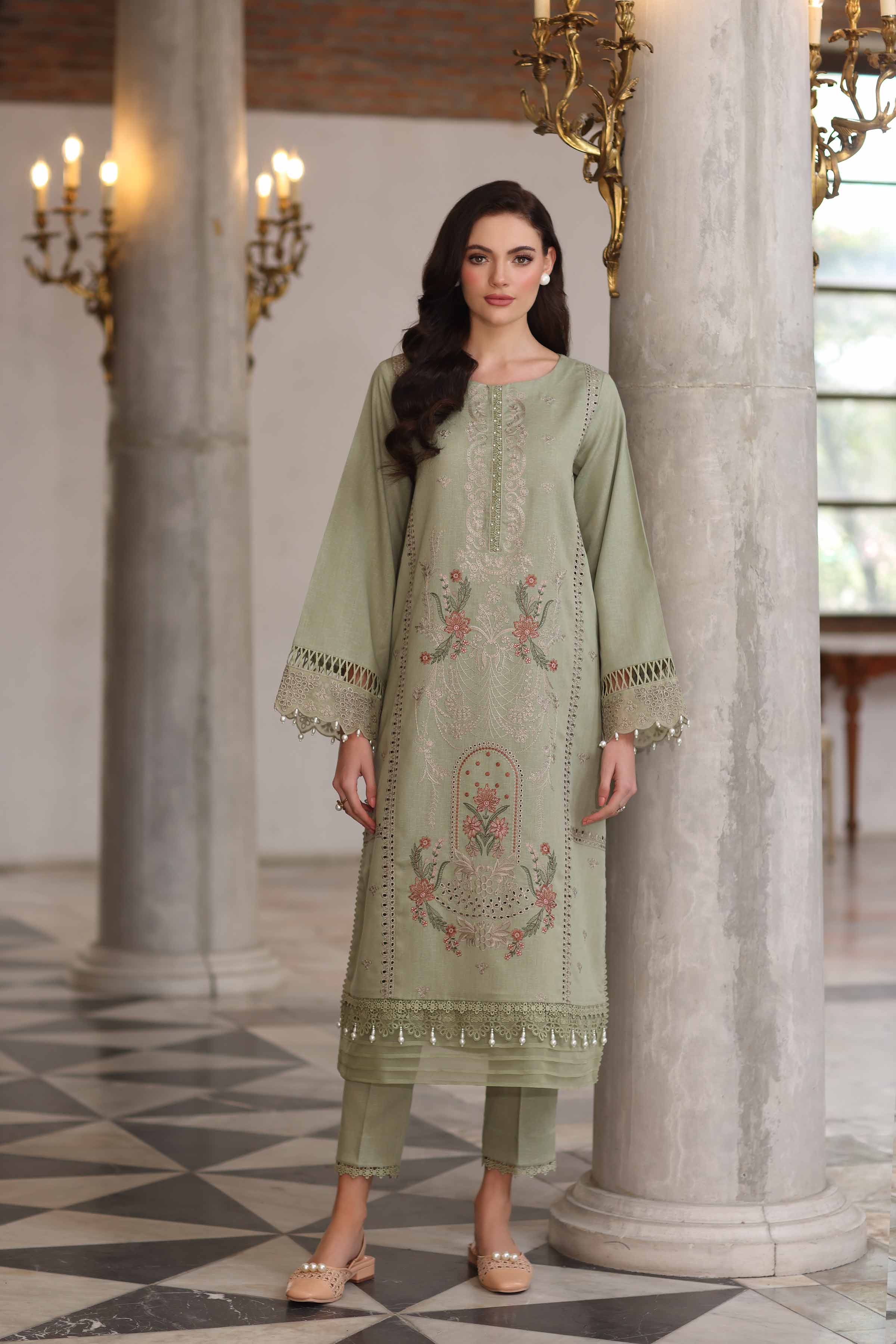 2 Piece - Embroidered Suit - 42502754 - Image 4