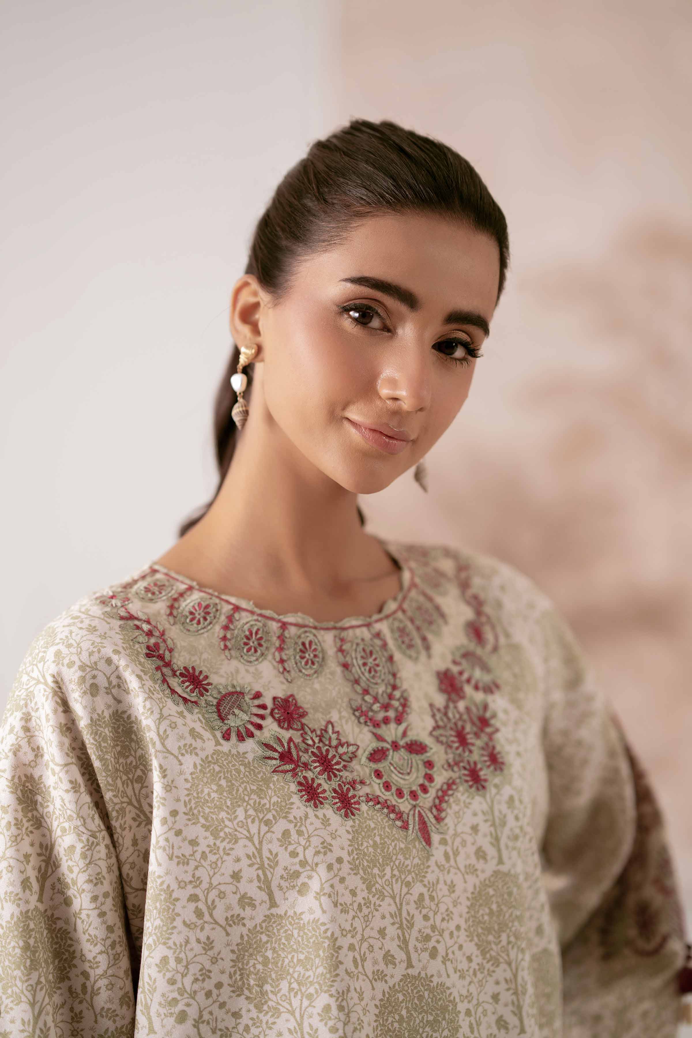 2 Piece - Printed Embroidered Suit - 42502810 - Image 4