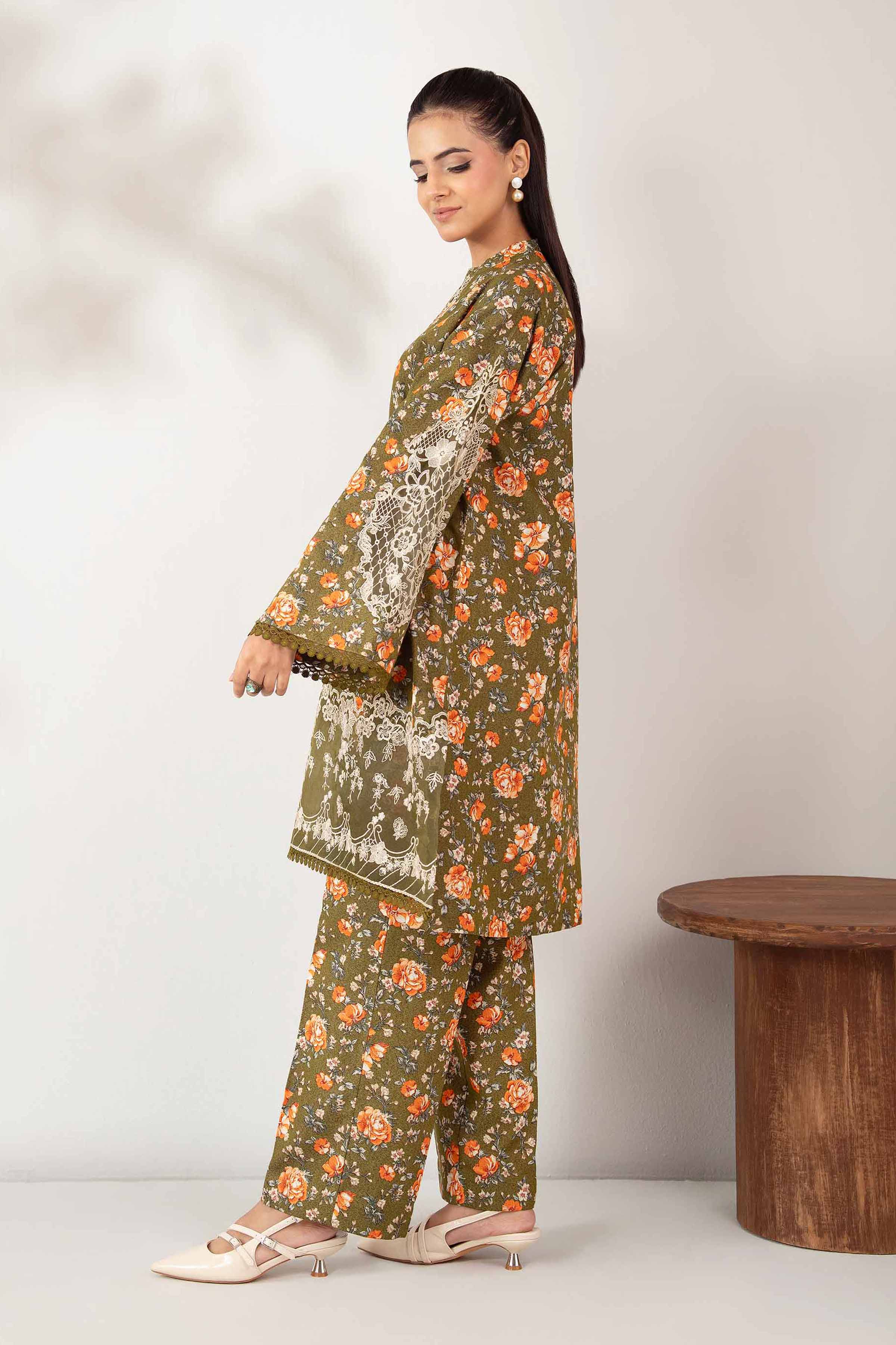 2 Piece - Printed Embroidered Suit - 42502814 - Image 2