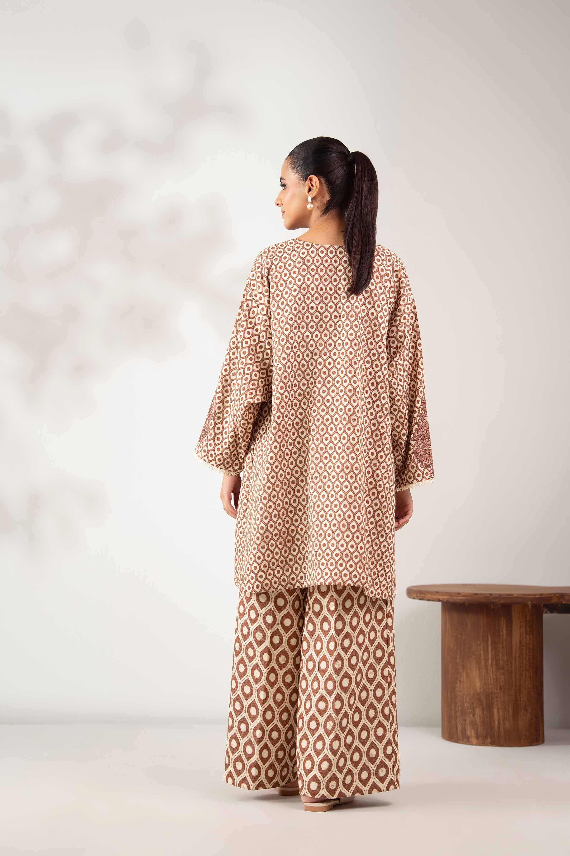 2 Piece - Printed Embroidered Suit - 42502815 - Image 3