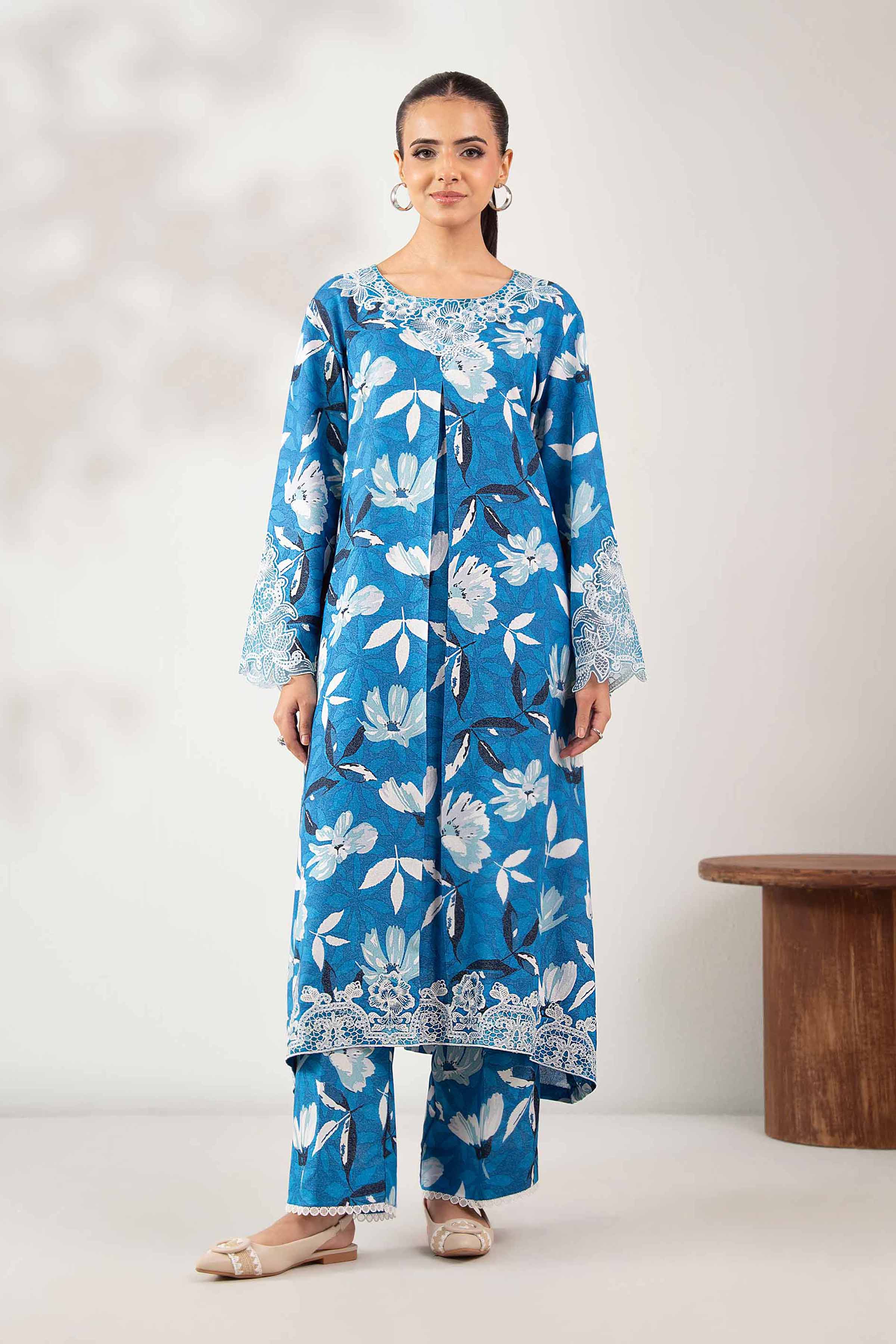 2 Piece - Printed Embroidered Suit - 42502816 - Image 2