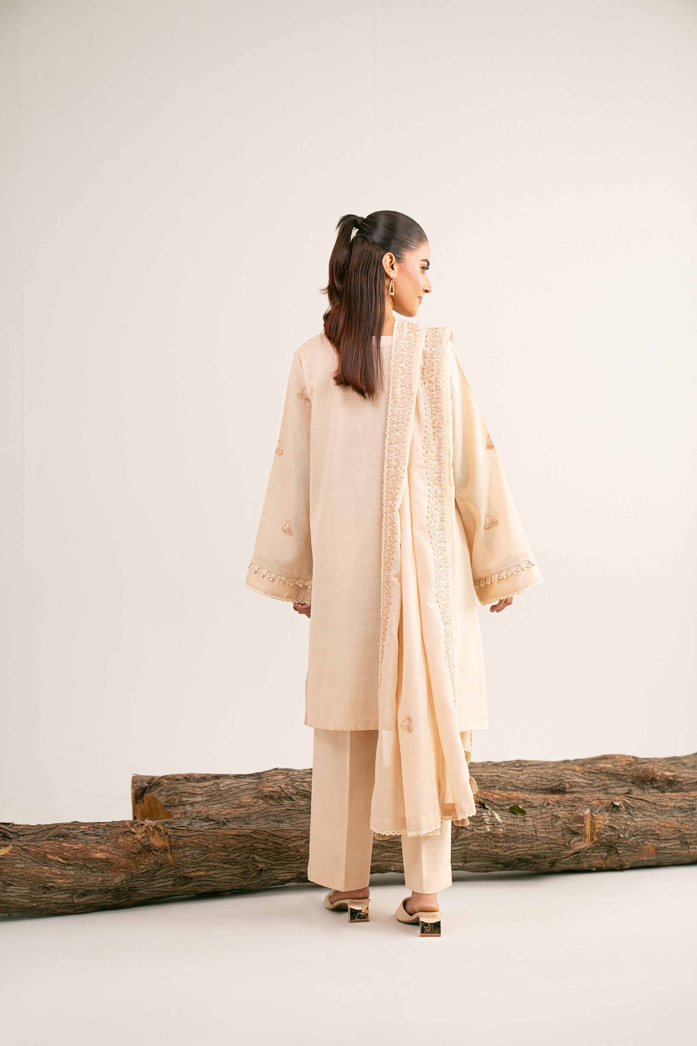 3 Piece - Embroidered Suit - 42503501 - Image 3