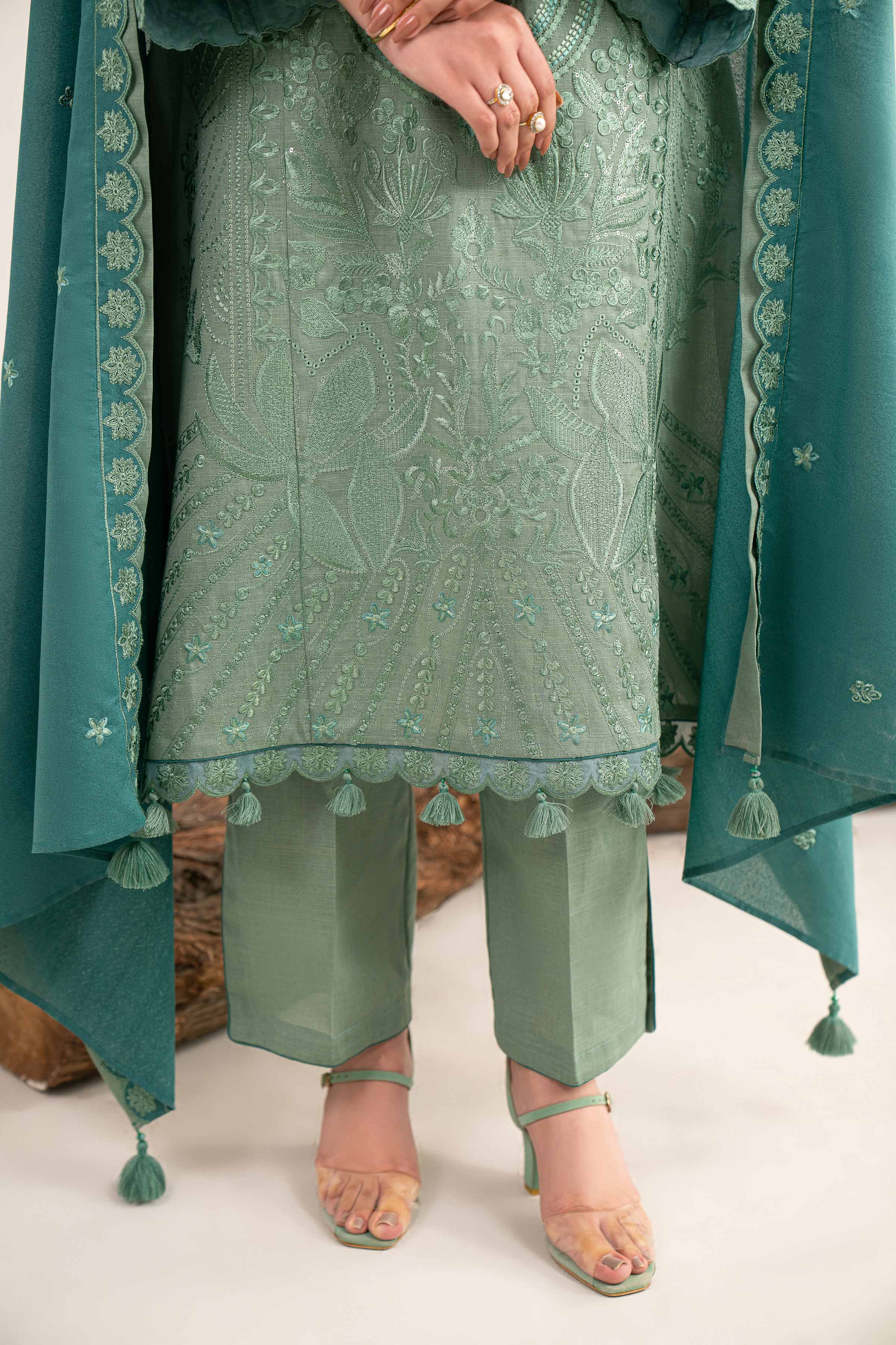 3 Piece - Embroidered Suit - 42503504 - Image 5