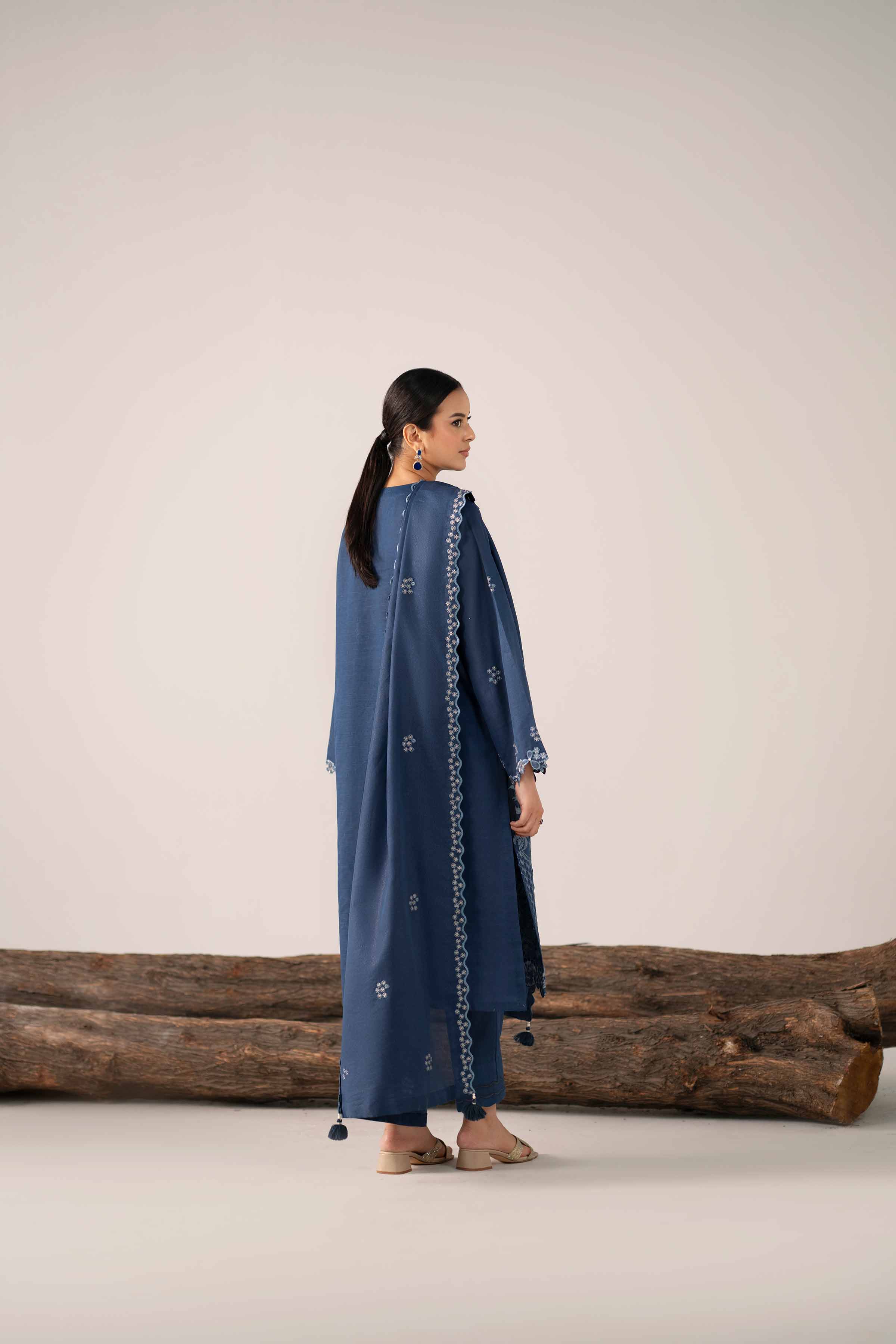 3 Piece - Embroidered Suit - 42503506 - Image 3