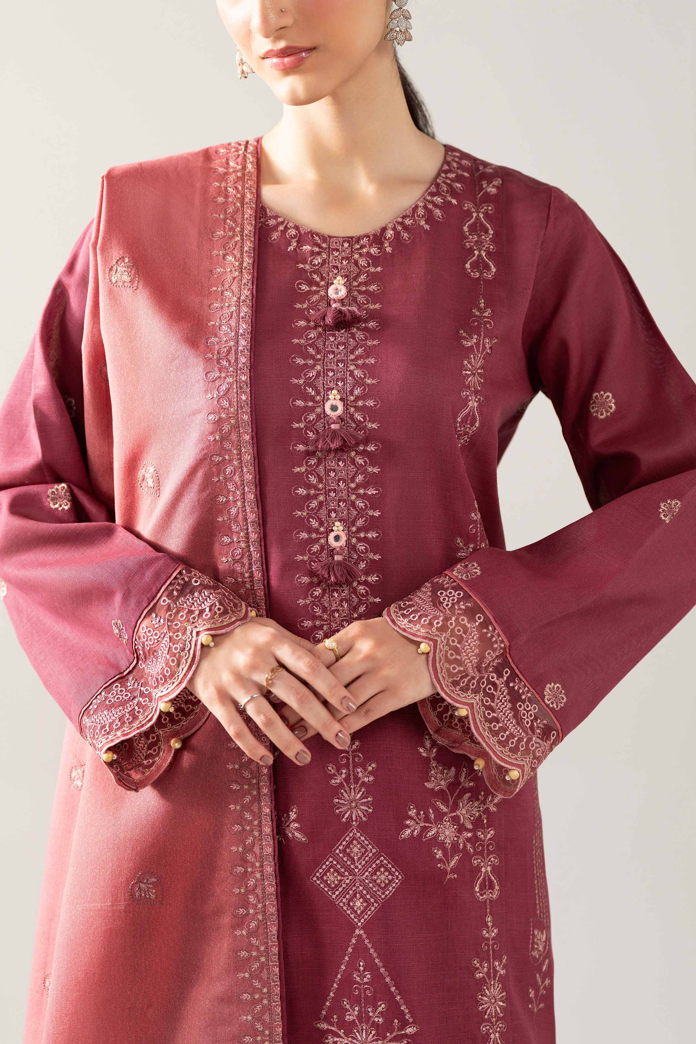 3 Piece - Embroidered Suit - 42503510 - Image 5