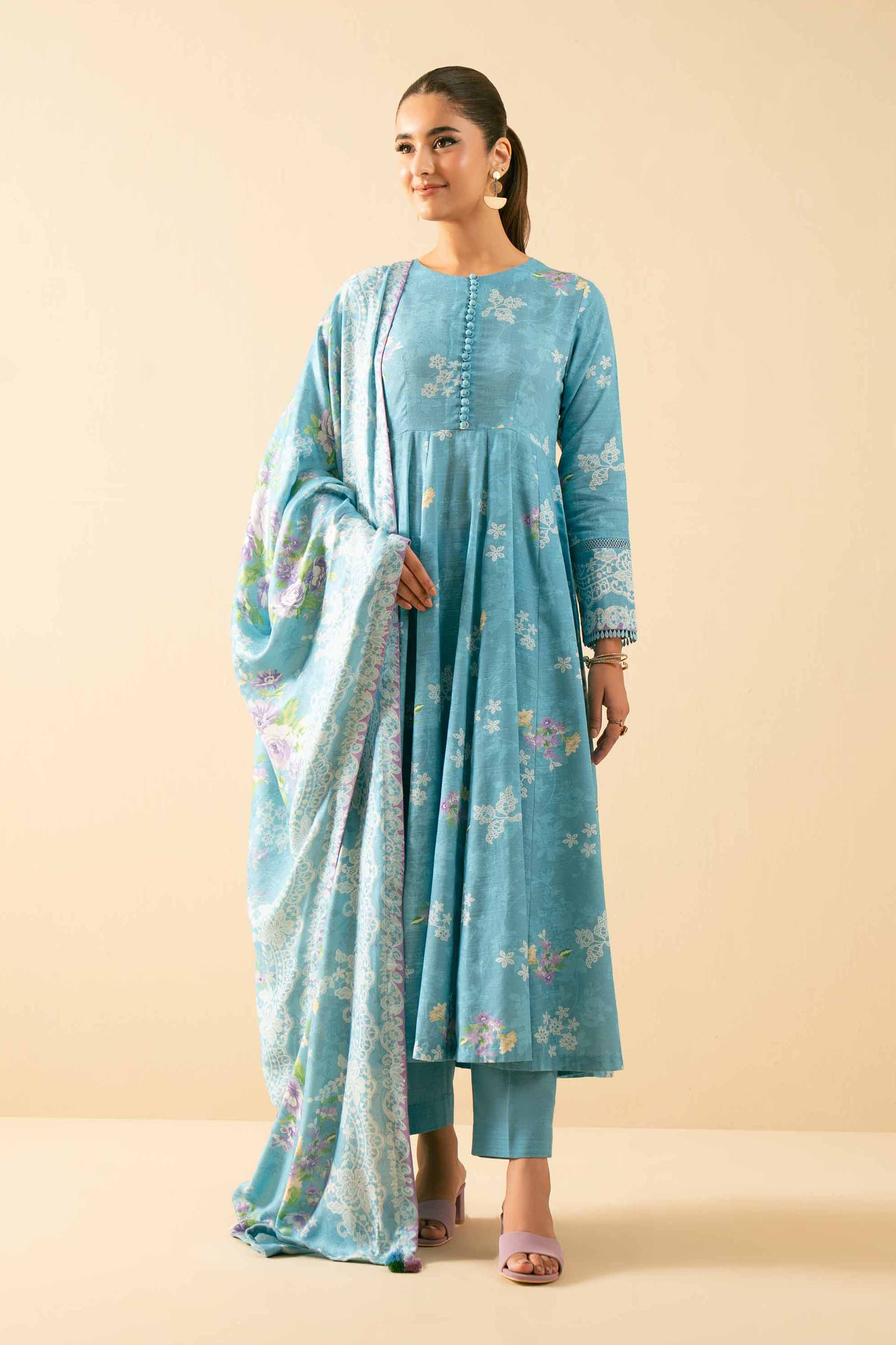3 Piece - Printed Suit - 42503544