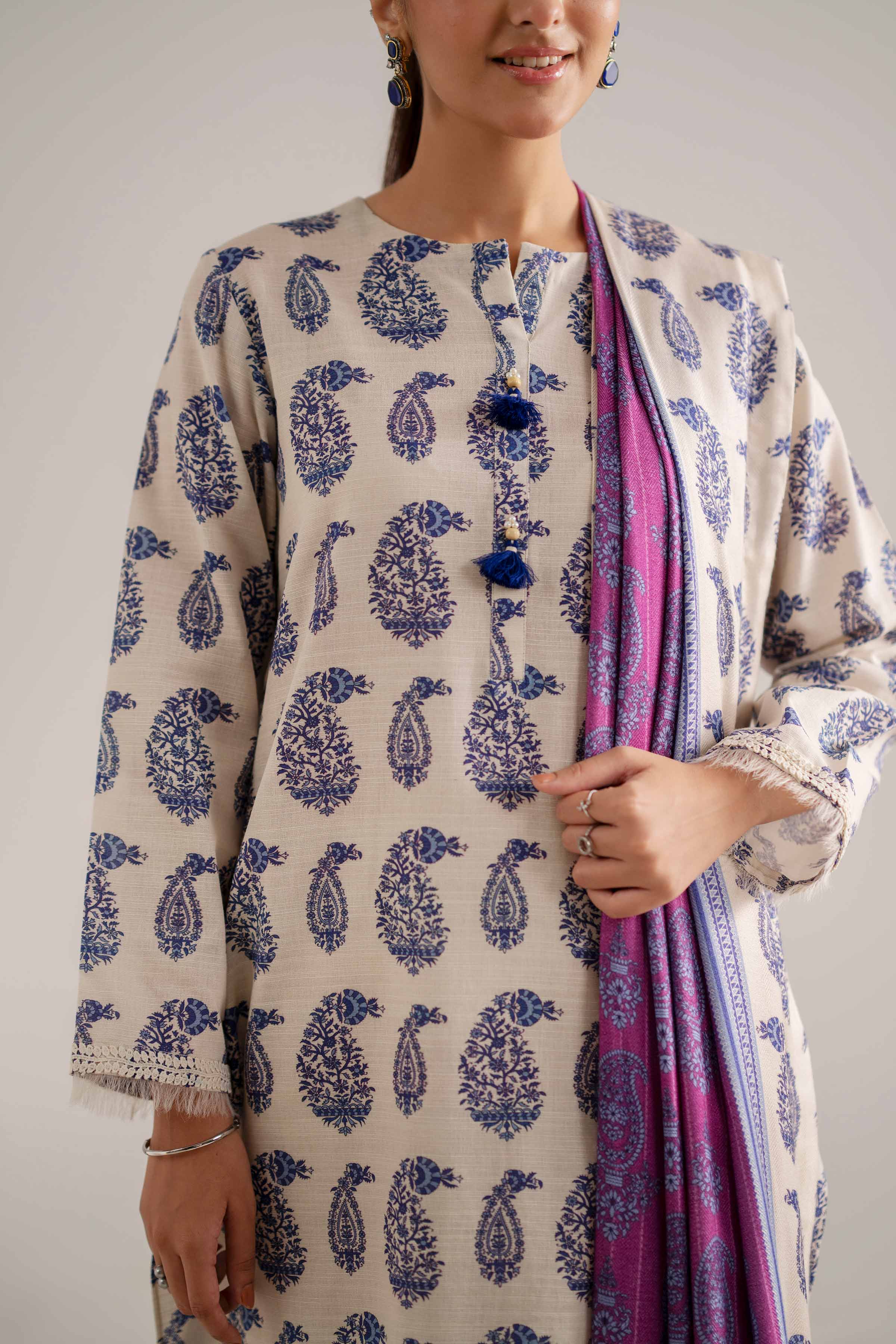 3 Piece - Printed Suit - 42503547 - Image 3