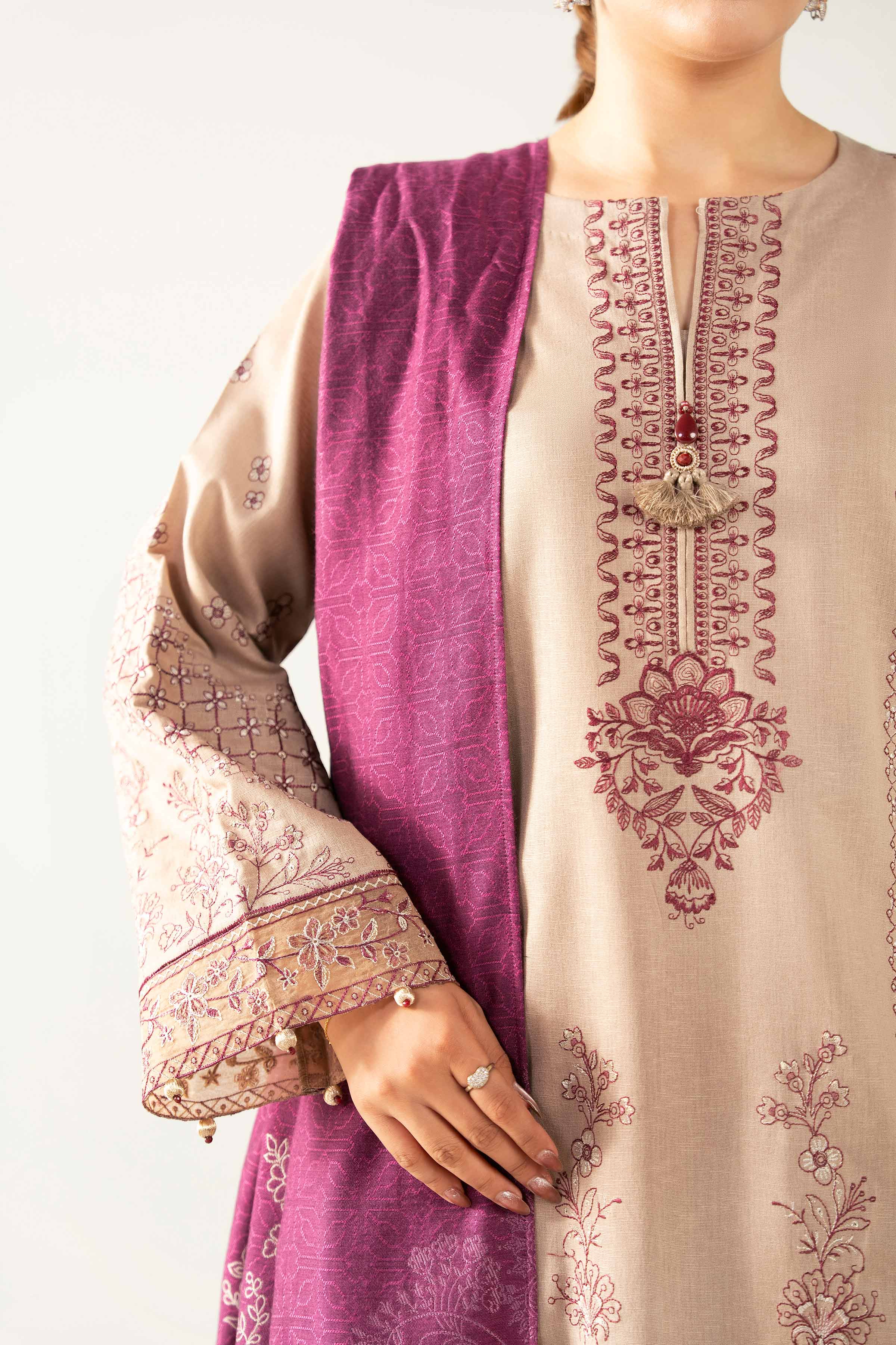 3 Piece - Embroidered Suit - 42503569 - Image 5
