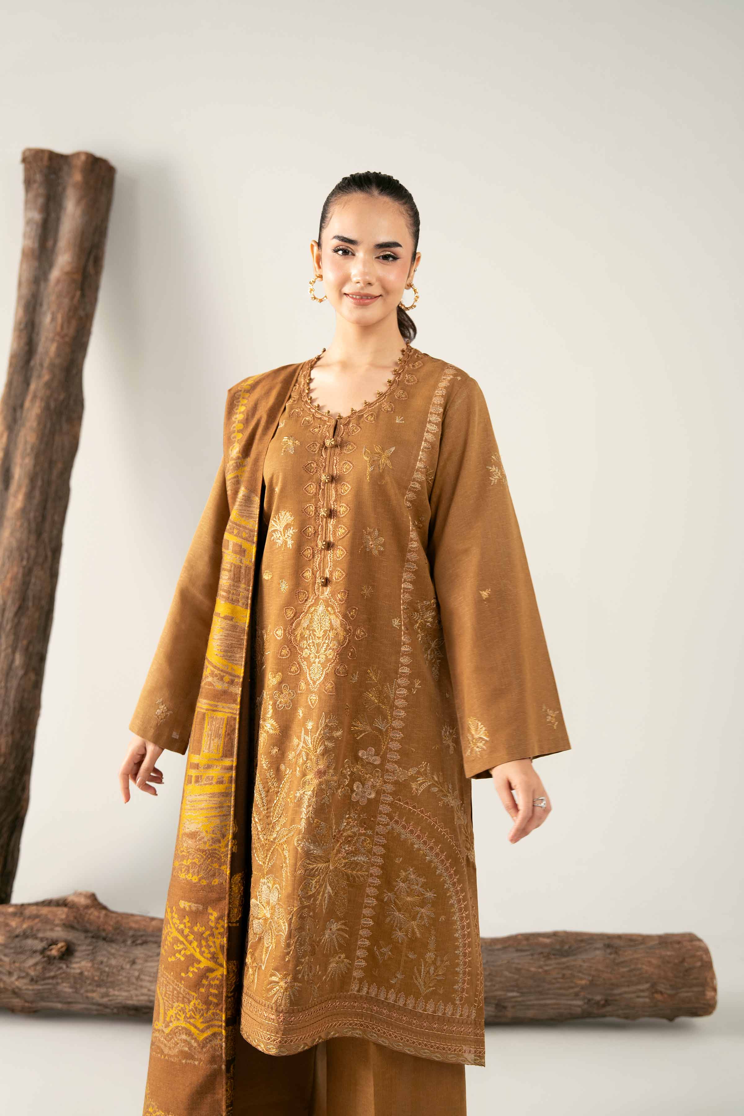 3 Piece - Embroidered Suit - 42503570 - Image 4