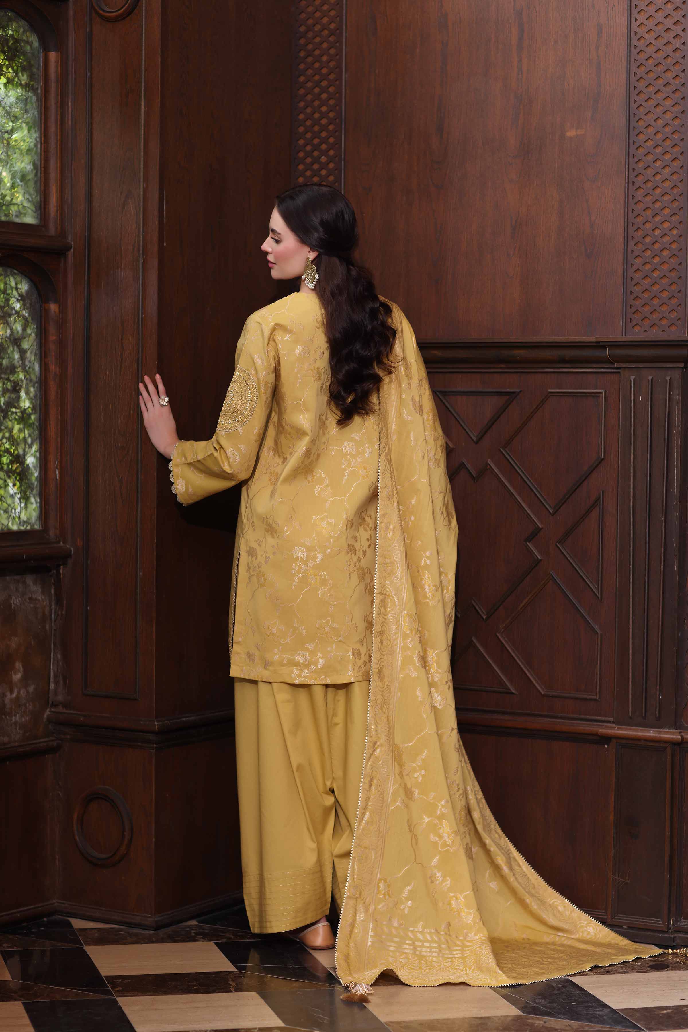 3 Piece - Embroidered Suit - 42503599 - Image 3