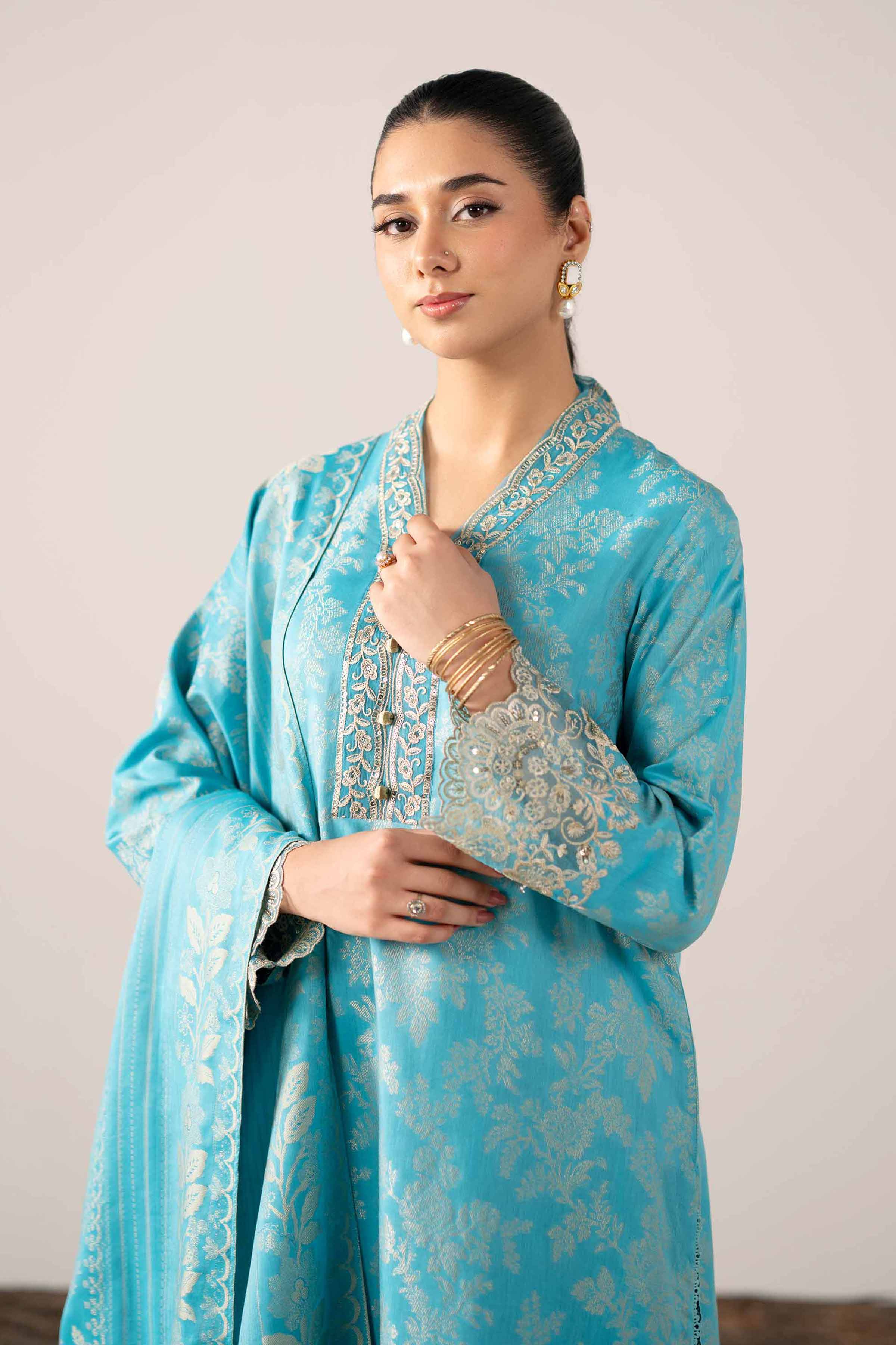 3 Piece - Embroidered Suit - 42503600 - Image 4