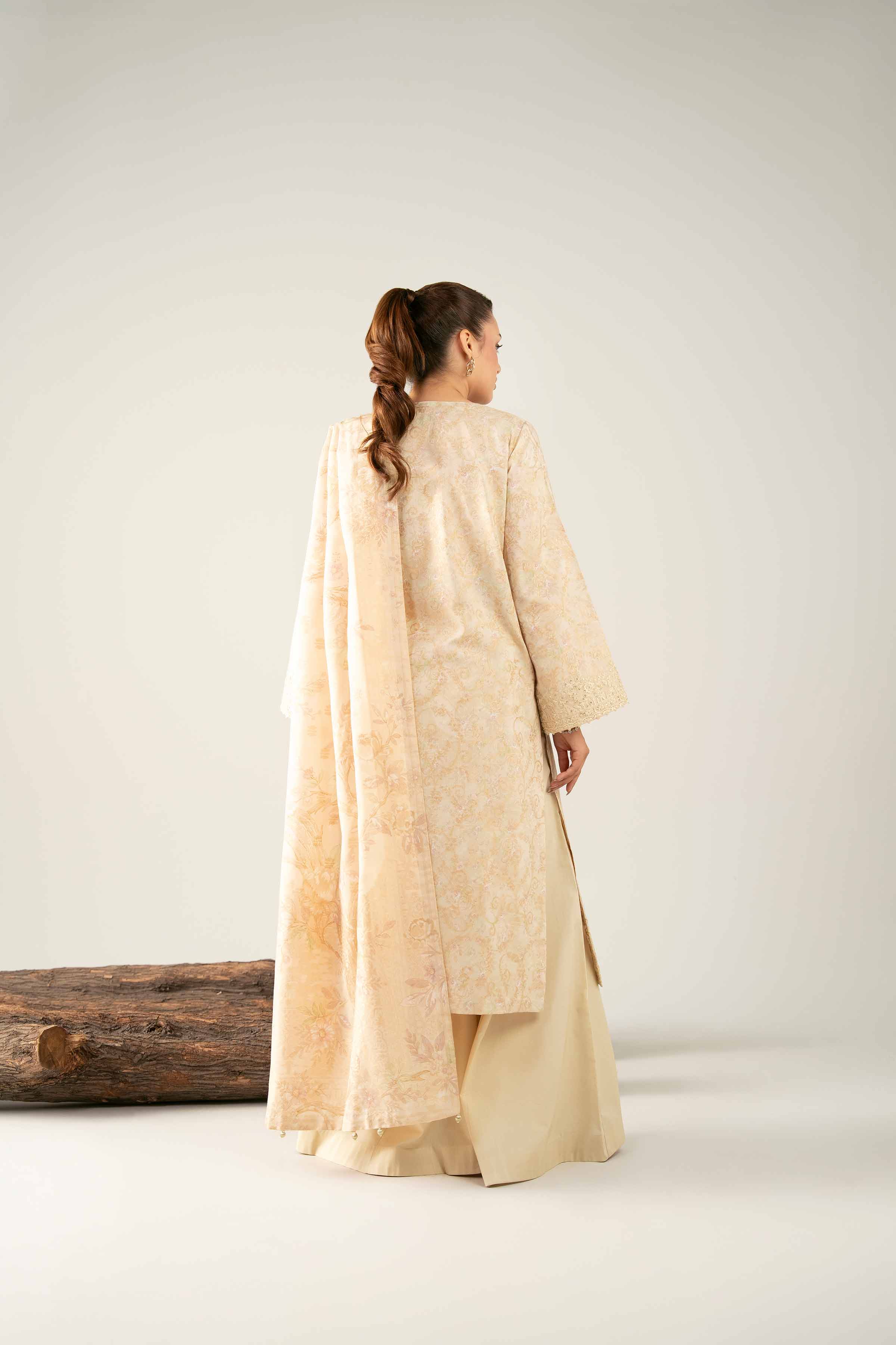 3 Piece - Digital Printed Embroidered Suit - 42503603 - Image 5