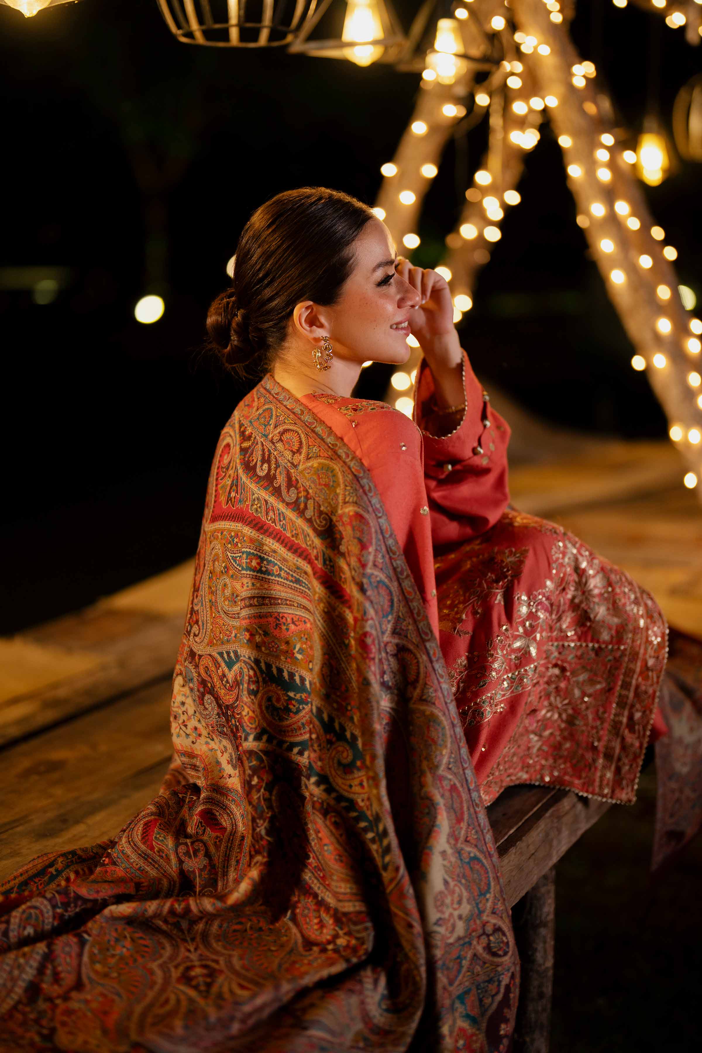 3 Piece - Embroidered Suit - 42503677 - Image 3