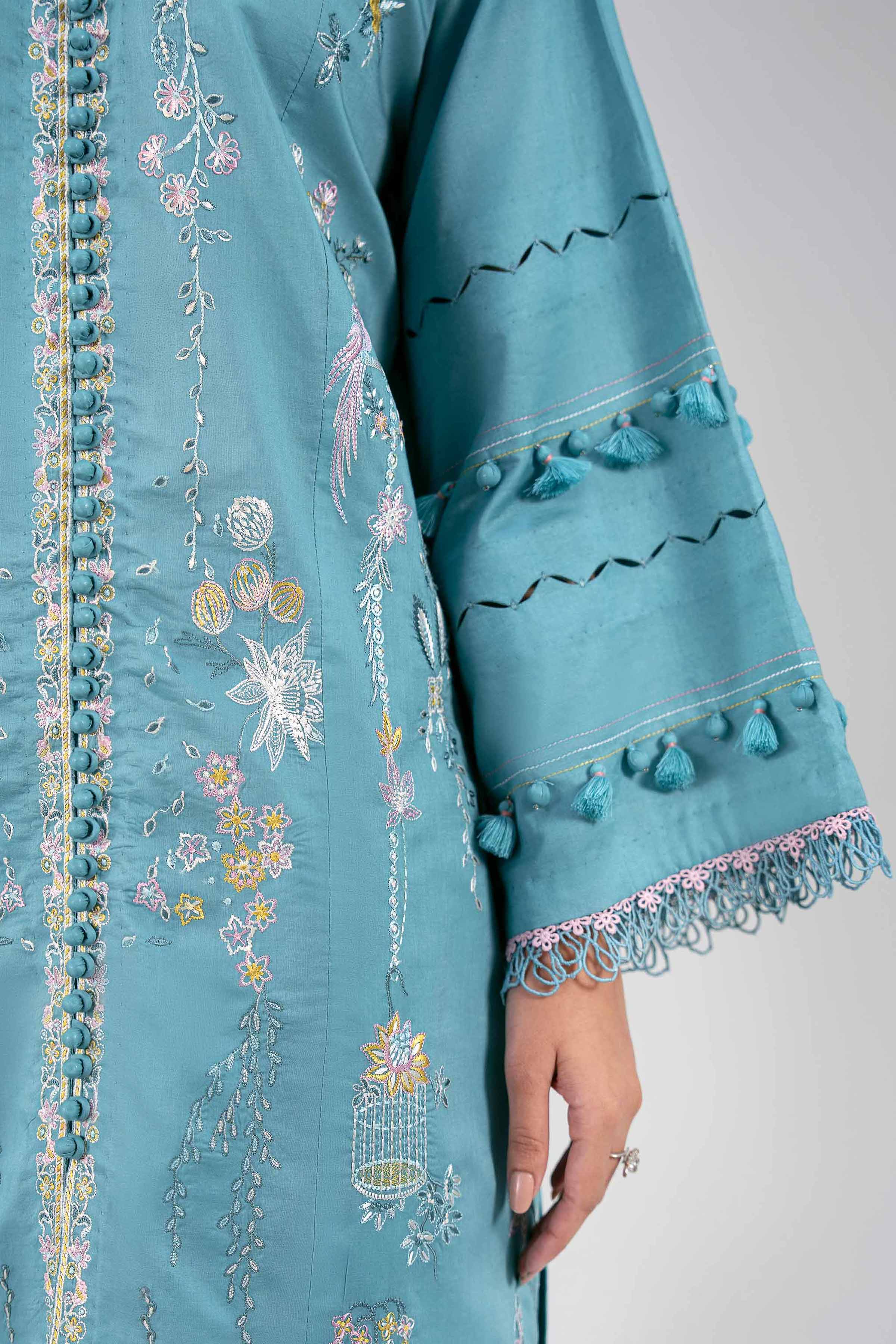 3 Piece - Digital Printed Embroidered Suit - 42601343 - Image 5