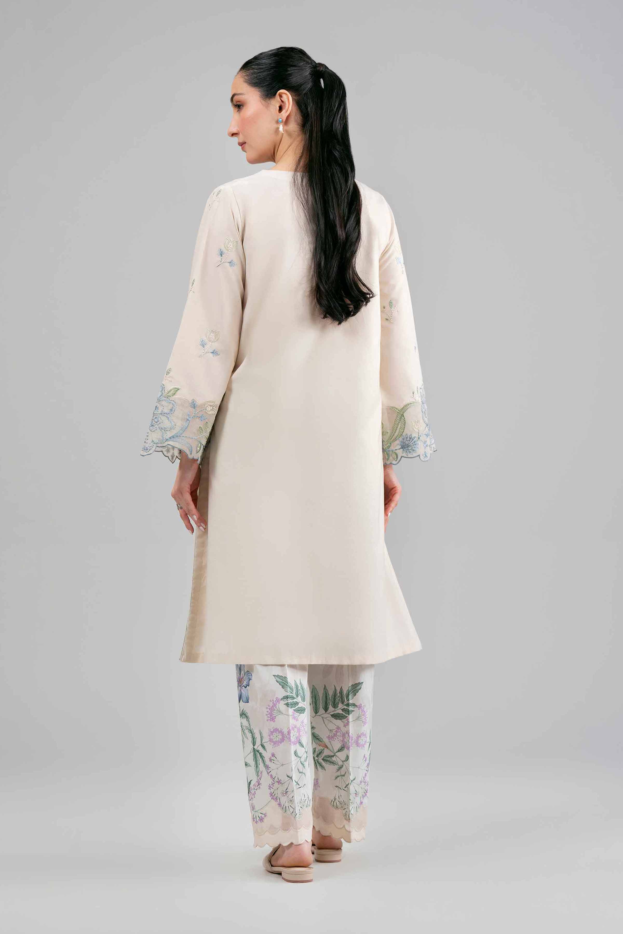 2 Piece - Digital Printed Embroidered Suit - 42601423 - Image 3