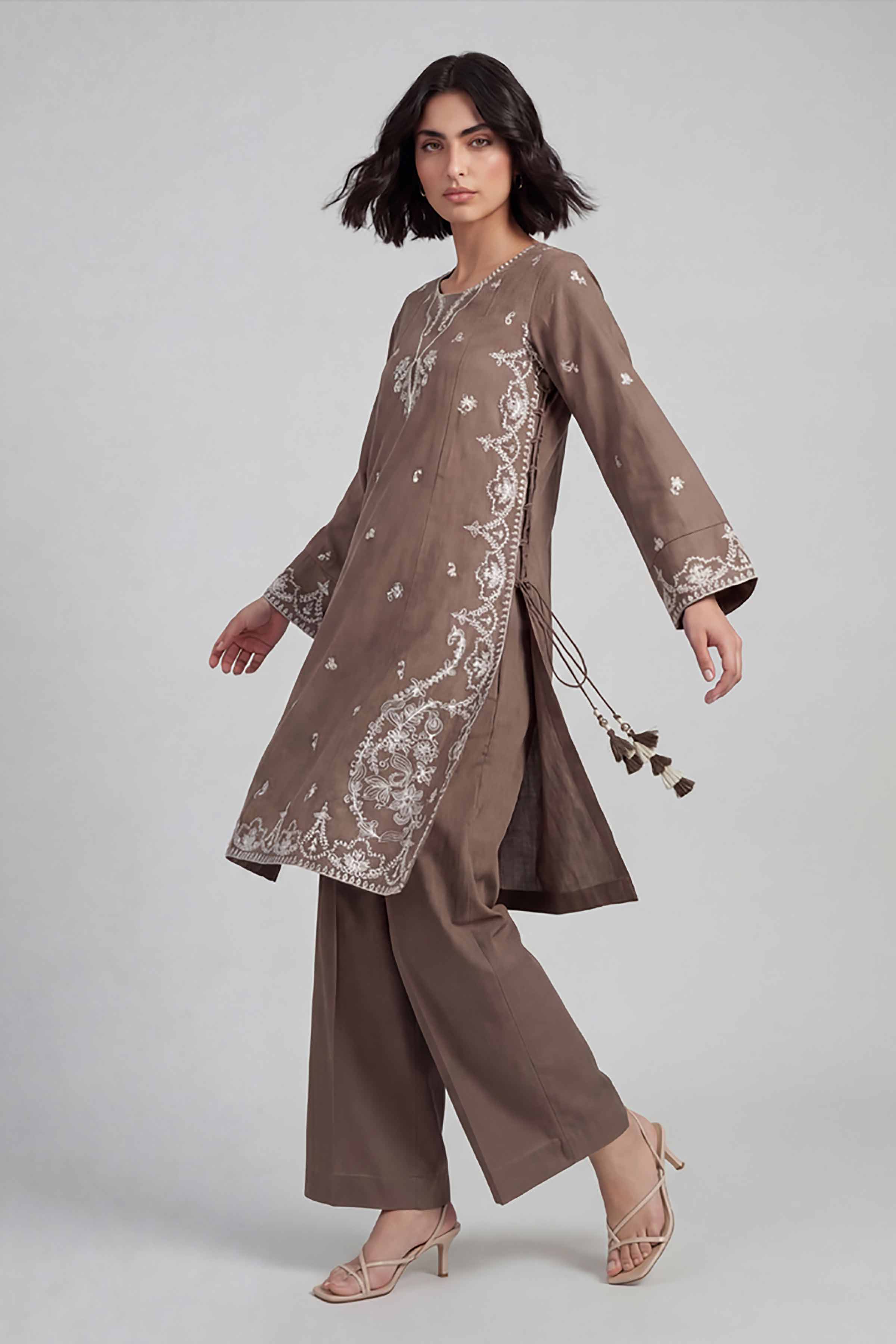 2 Piece - Embroidered Suit - 42601637 - Image 4