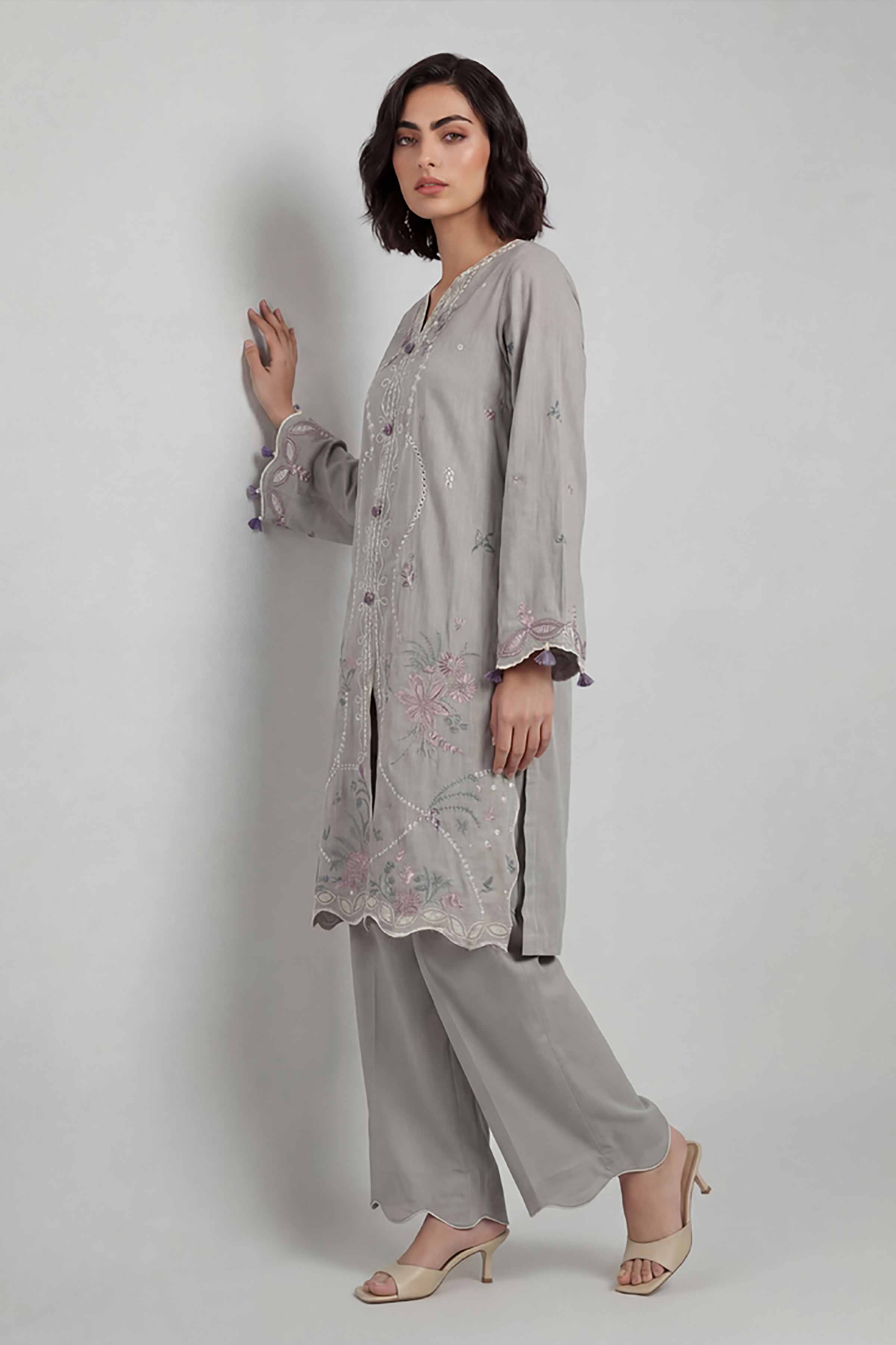 2 Piece - Embroidered Suit - 42601641 - Image 5