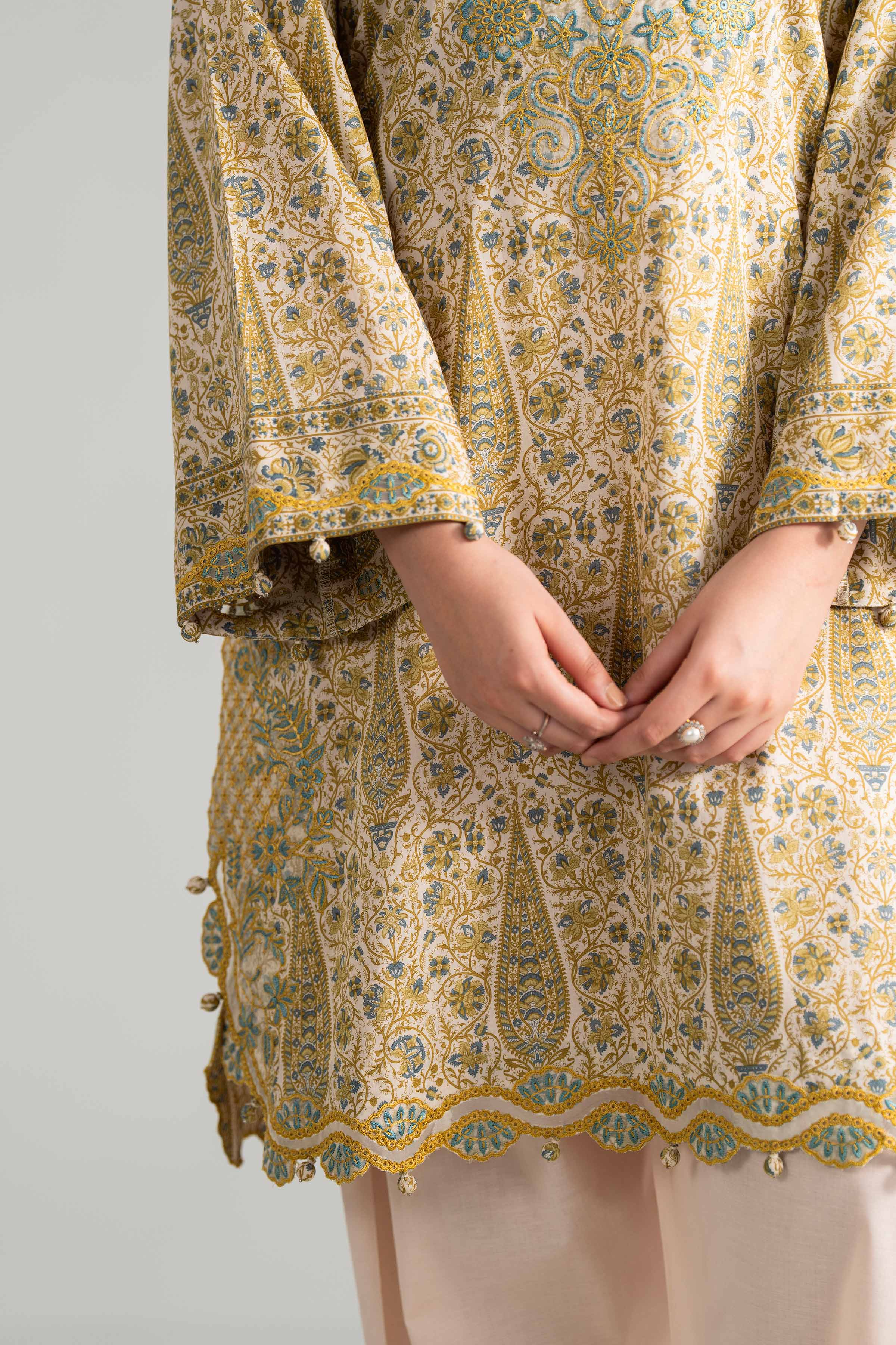 2 Piece - Printed Embroidered Suit - 42601658 - Image 4