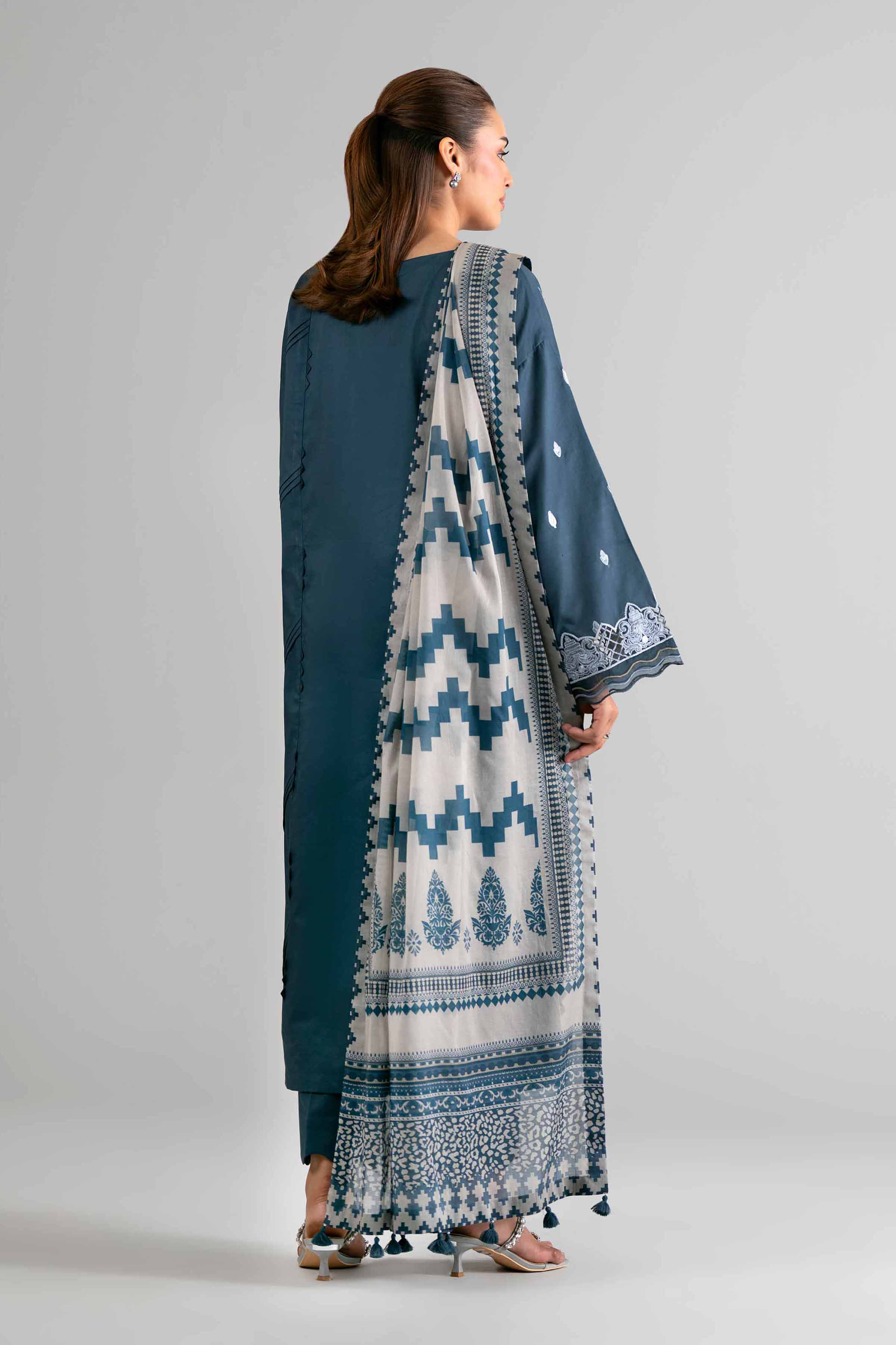3 Piece - Digital Printed Embroidered Suit - 42601731 - Image 3