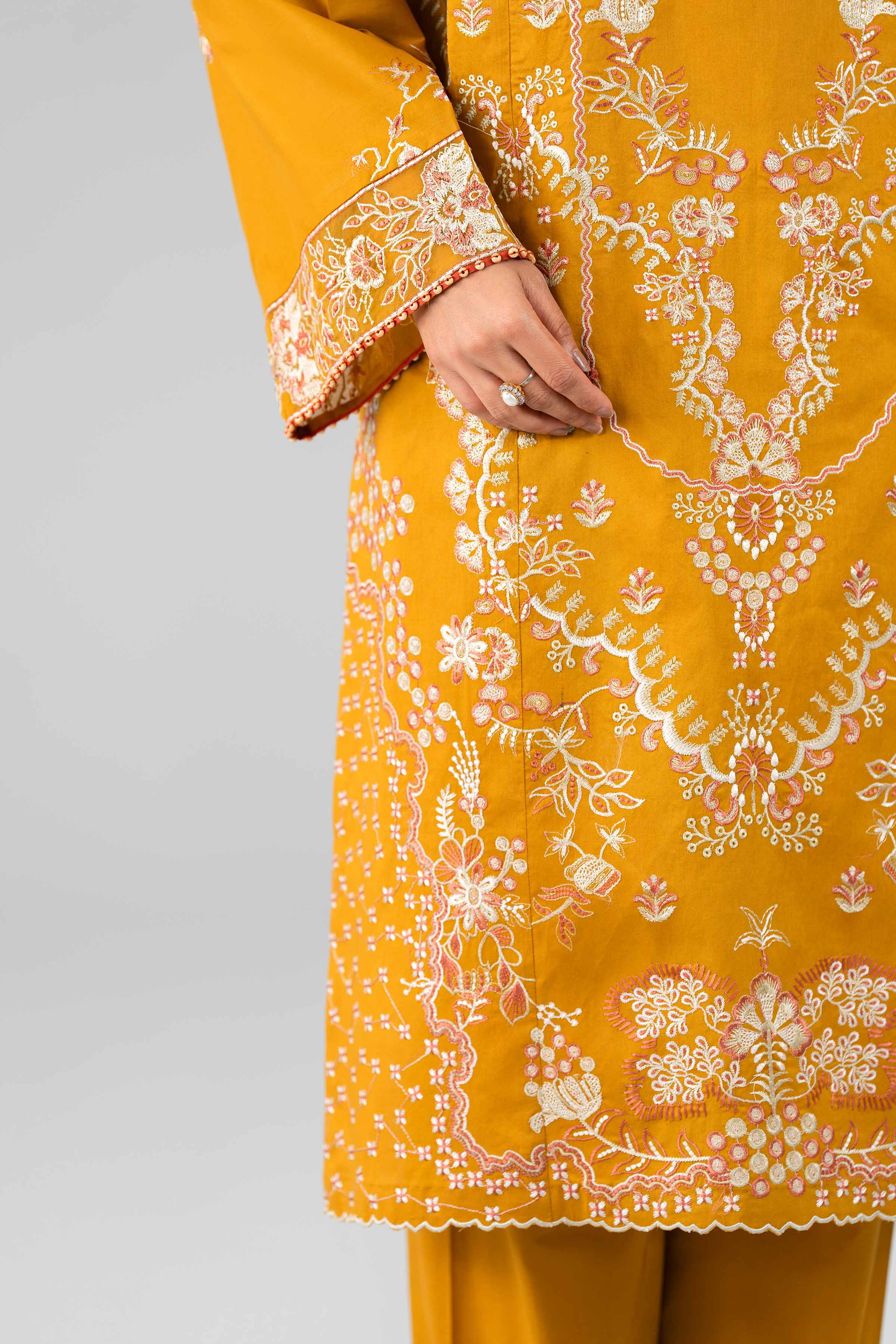 3 Piece - Digital Printed Embroidered Suit - 42601774 - Image 4