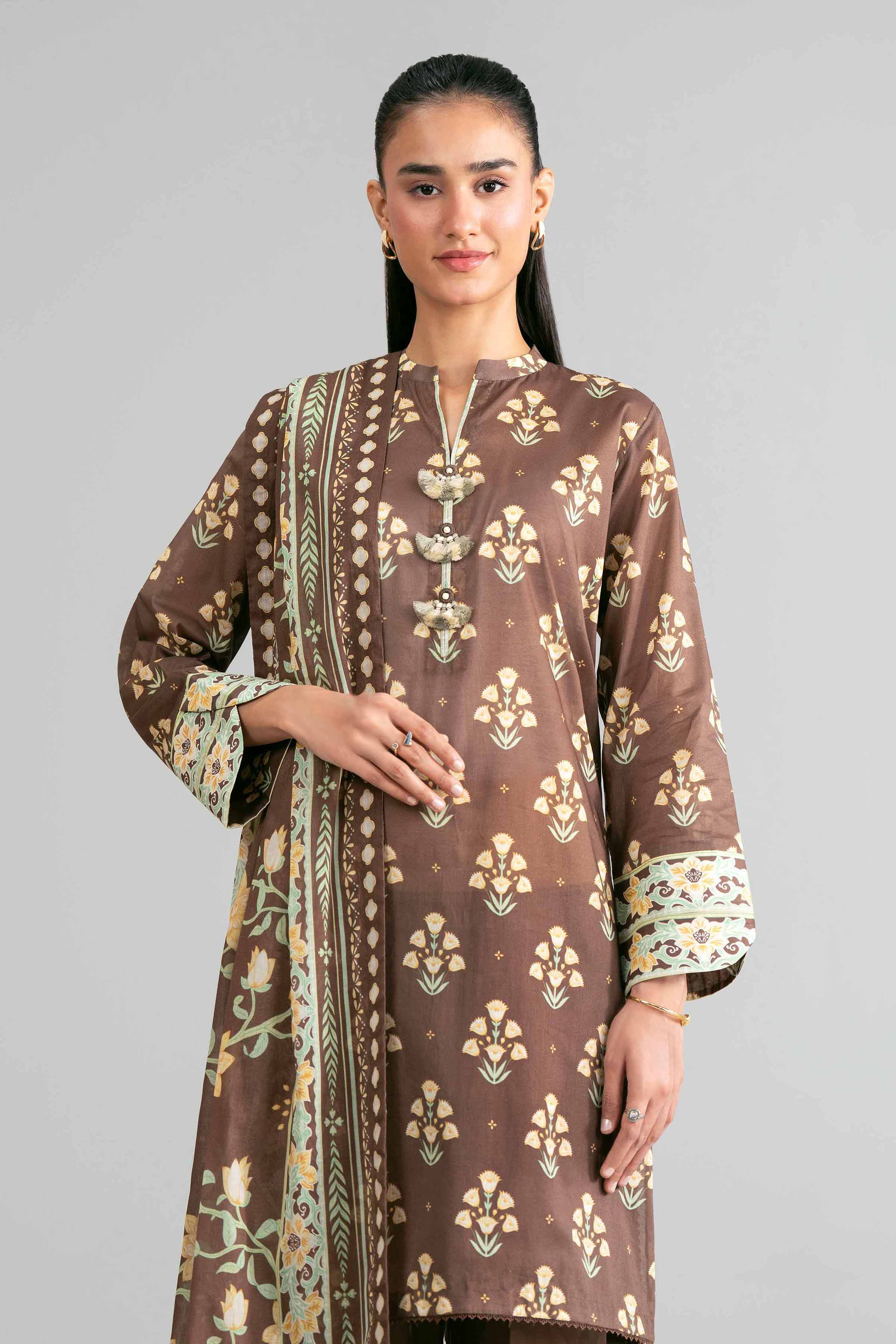 3 Piece - Printed Suit - 42601867 - Image 2