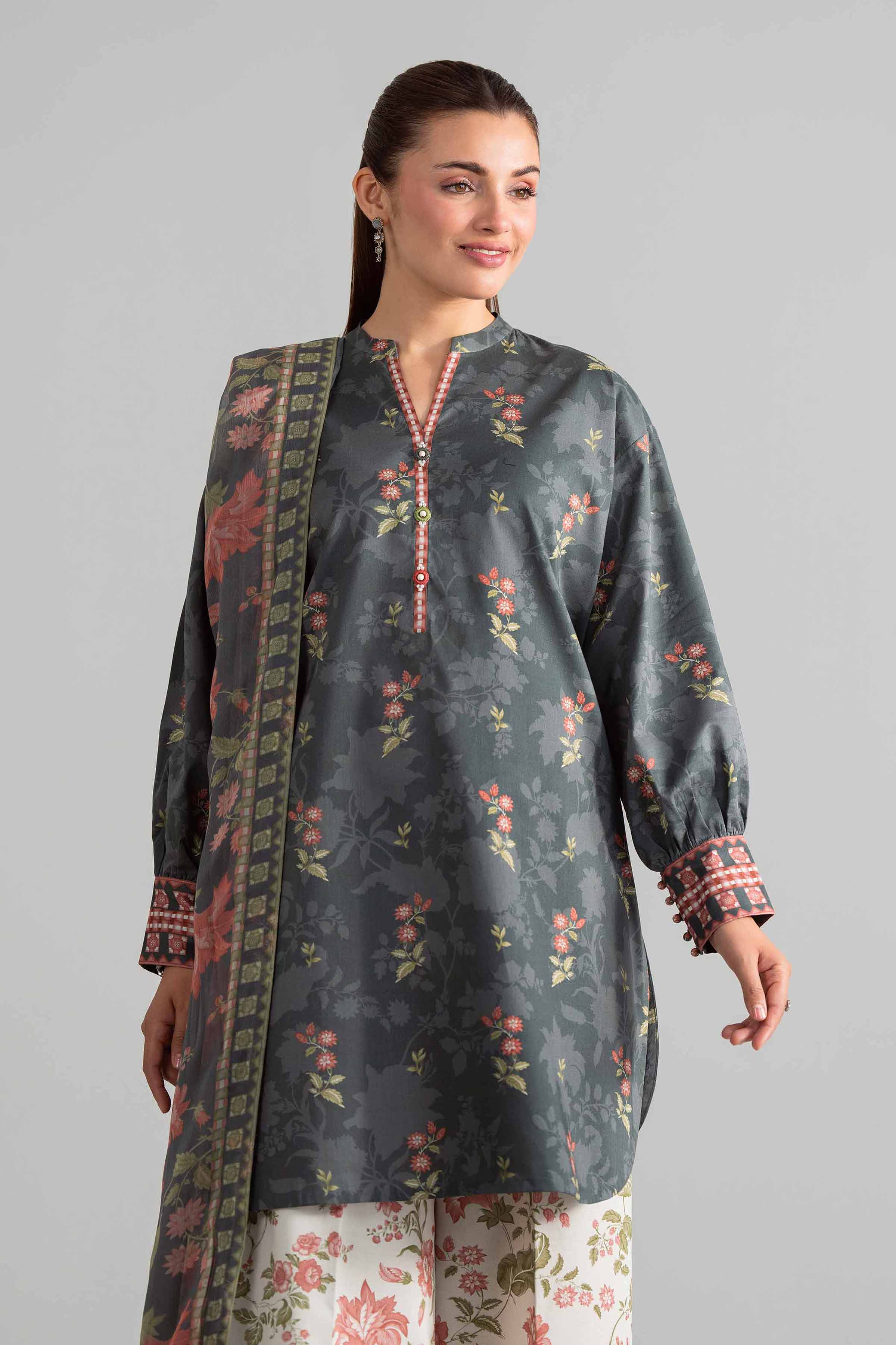 3 Piece - Digital Printed Suit - 42601903 - Image 2