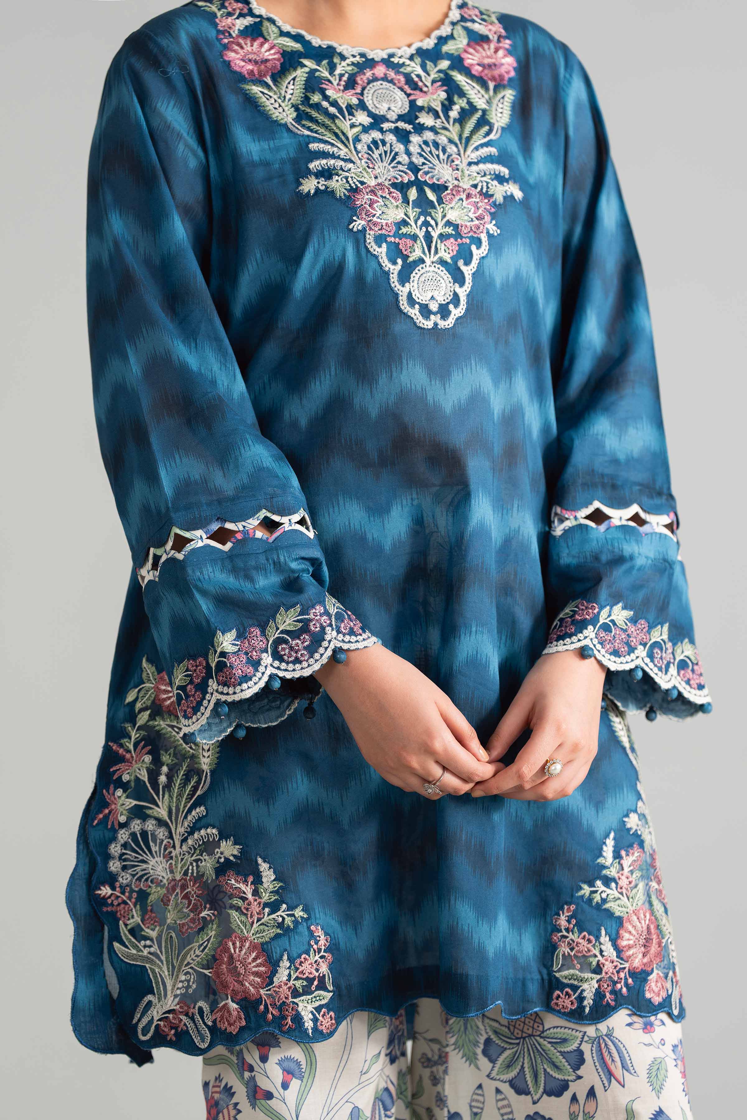 3 Piece - Digital Printed Embroidered Suit - 42601917 - Image 4