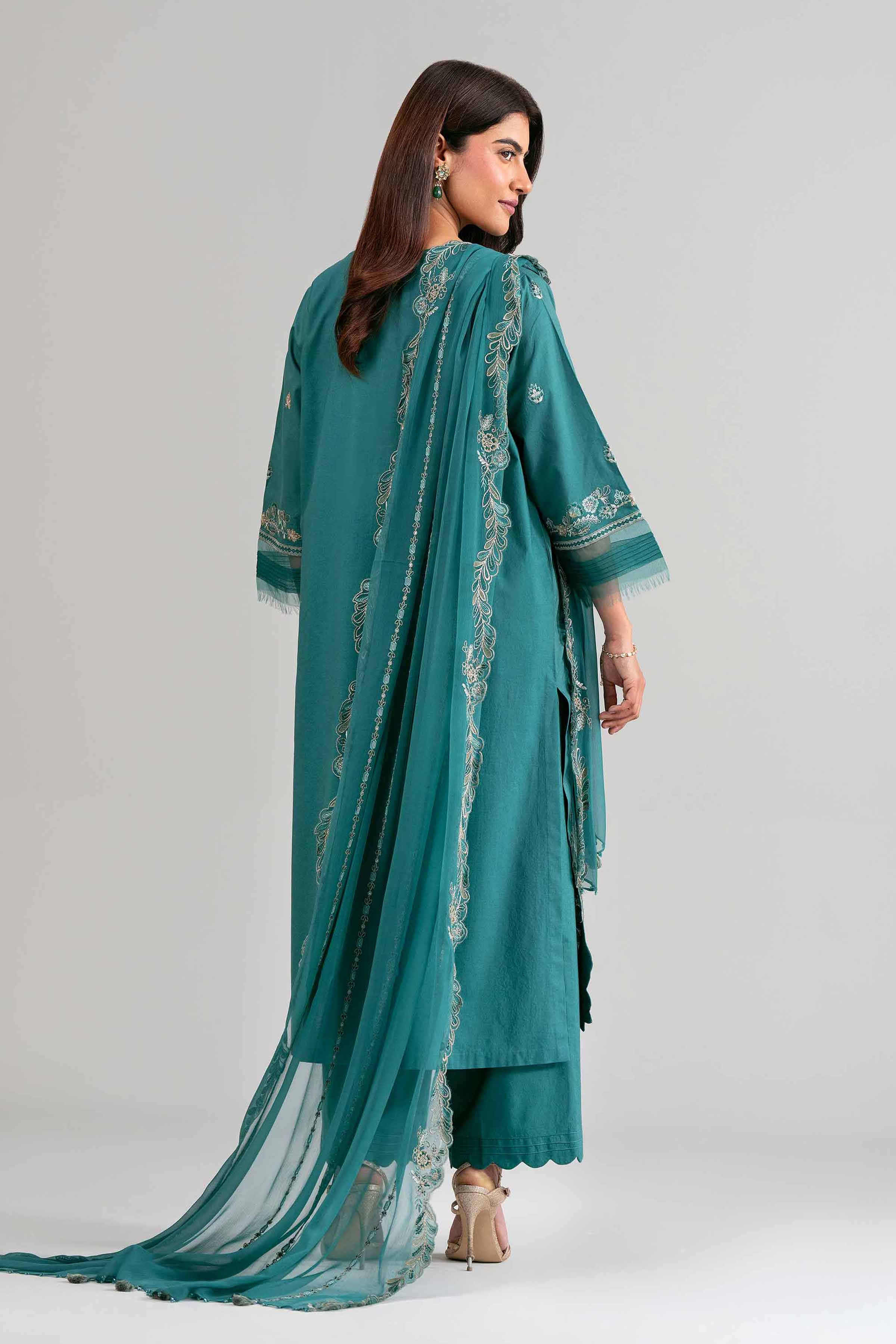 3 Piece - Embroidered Suit - 42619947 - Image 3