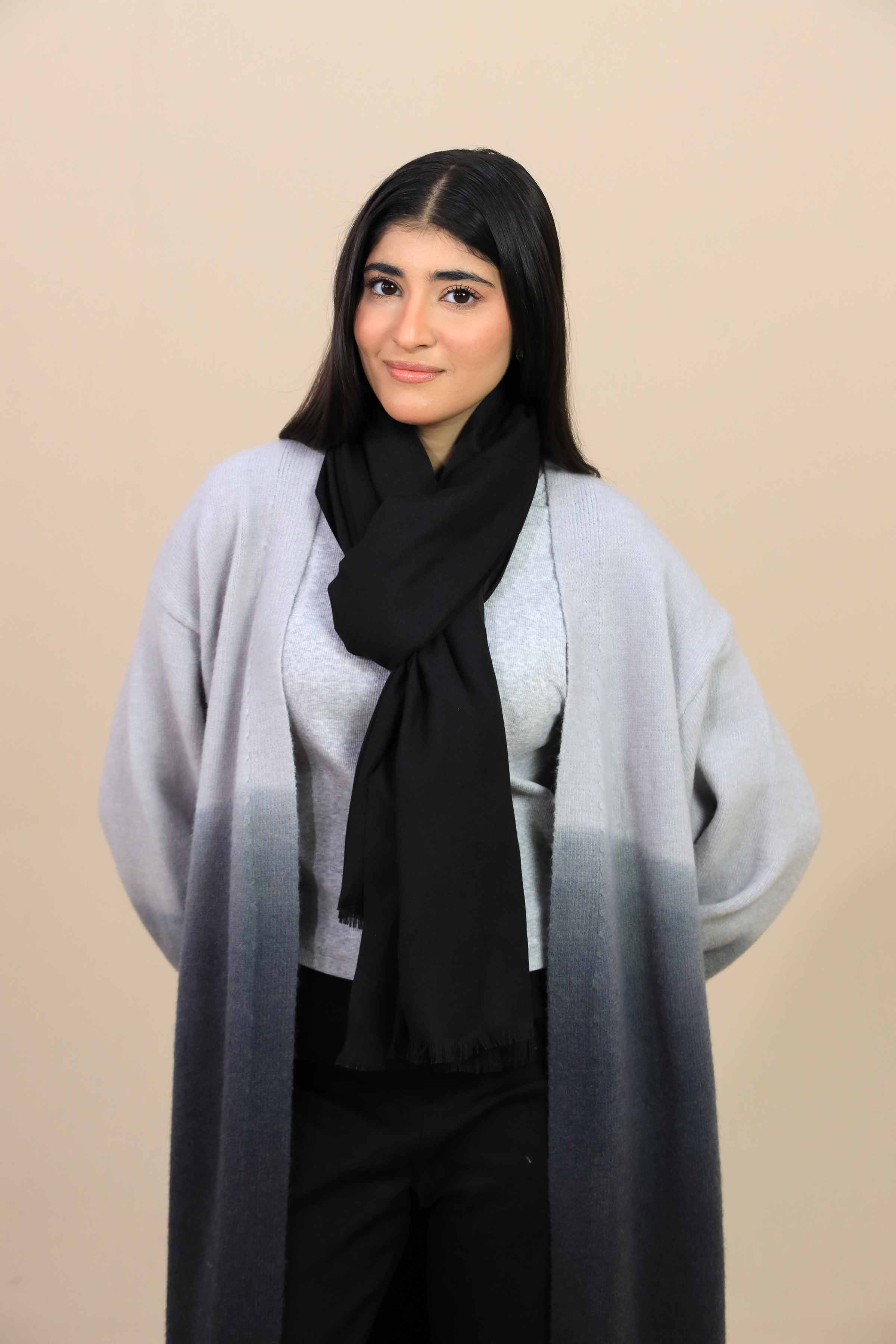 Black Coffee Women Shawl-446122103 - Image 2