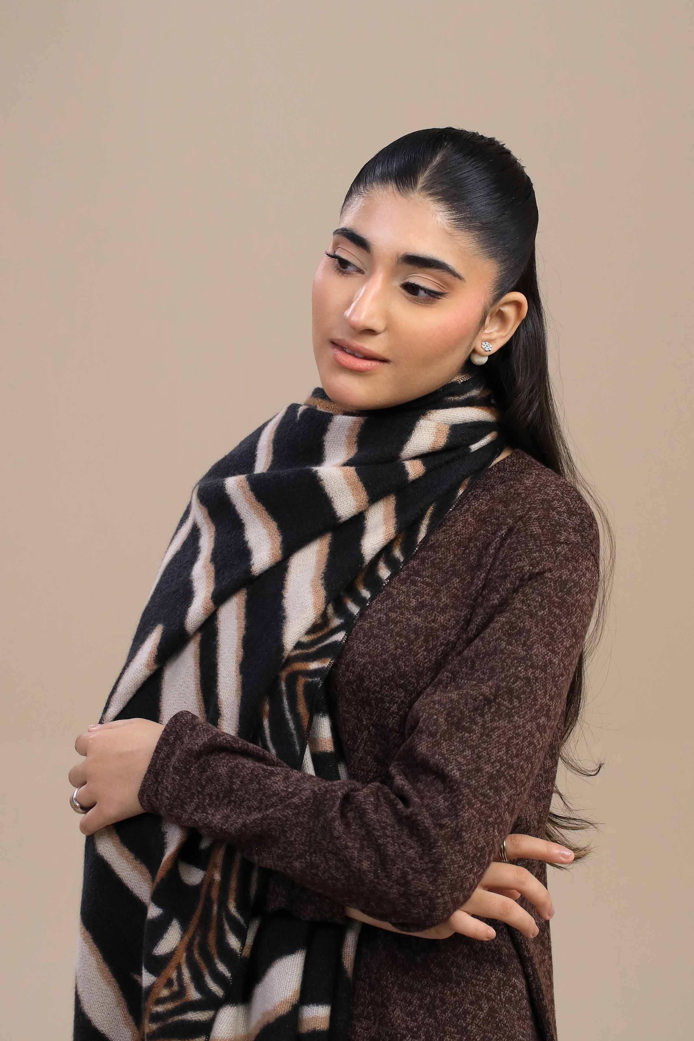 White Women Shawl-446052112 - Image 4