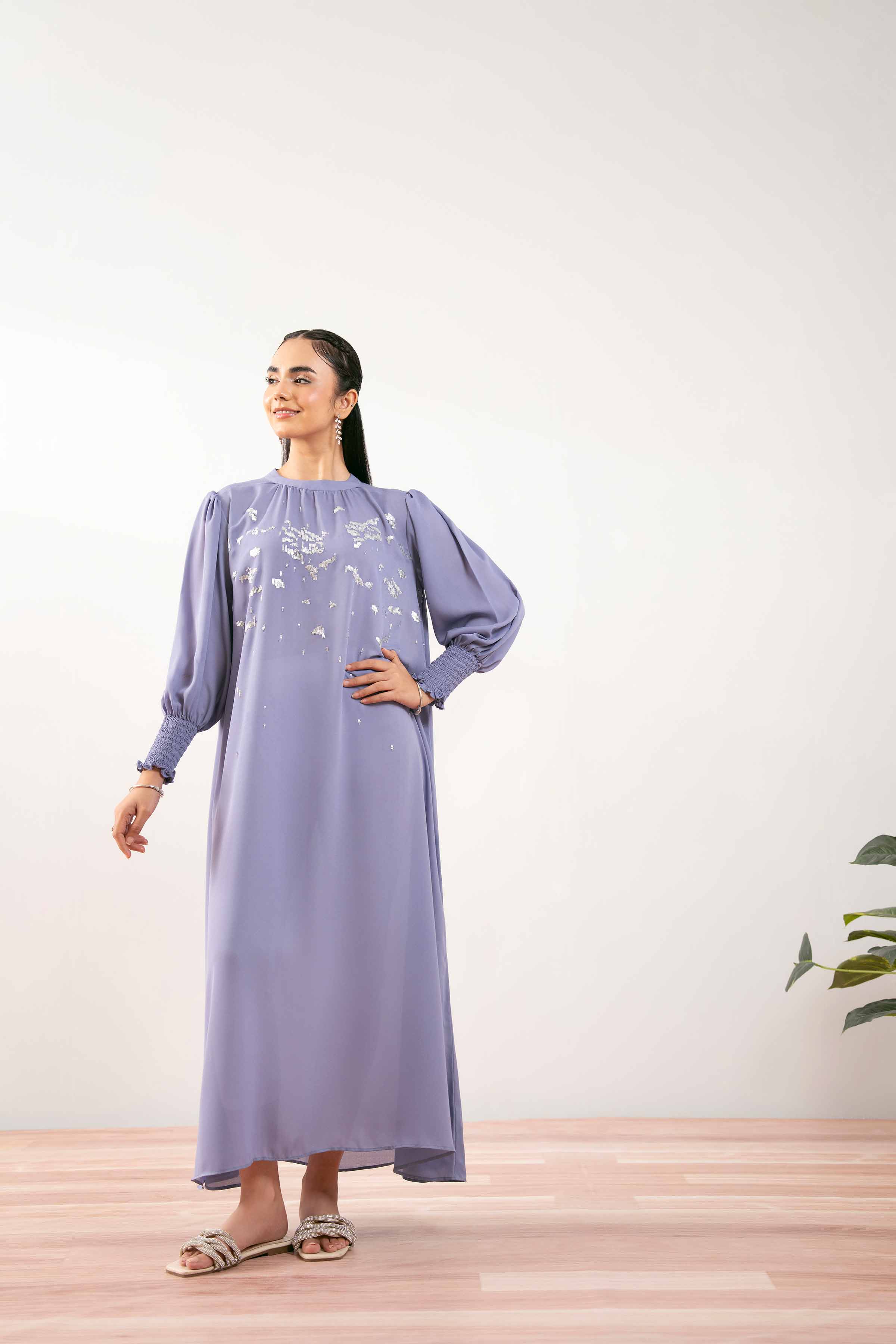 Embroidered Dress - AS25-88 - Image 6