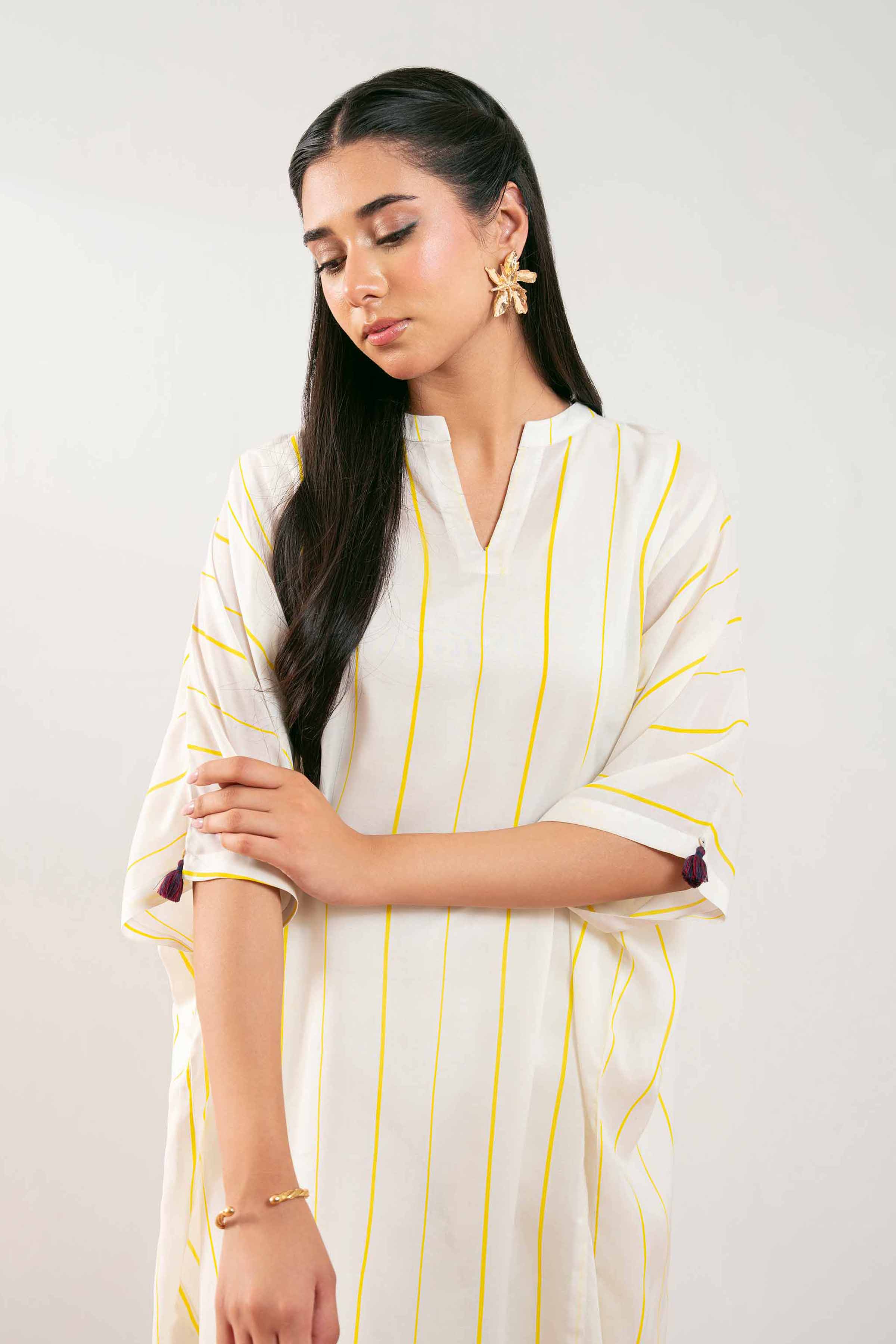 Printed Embroidered Tunic - AS25-97 - Image 2
