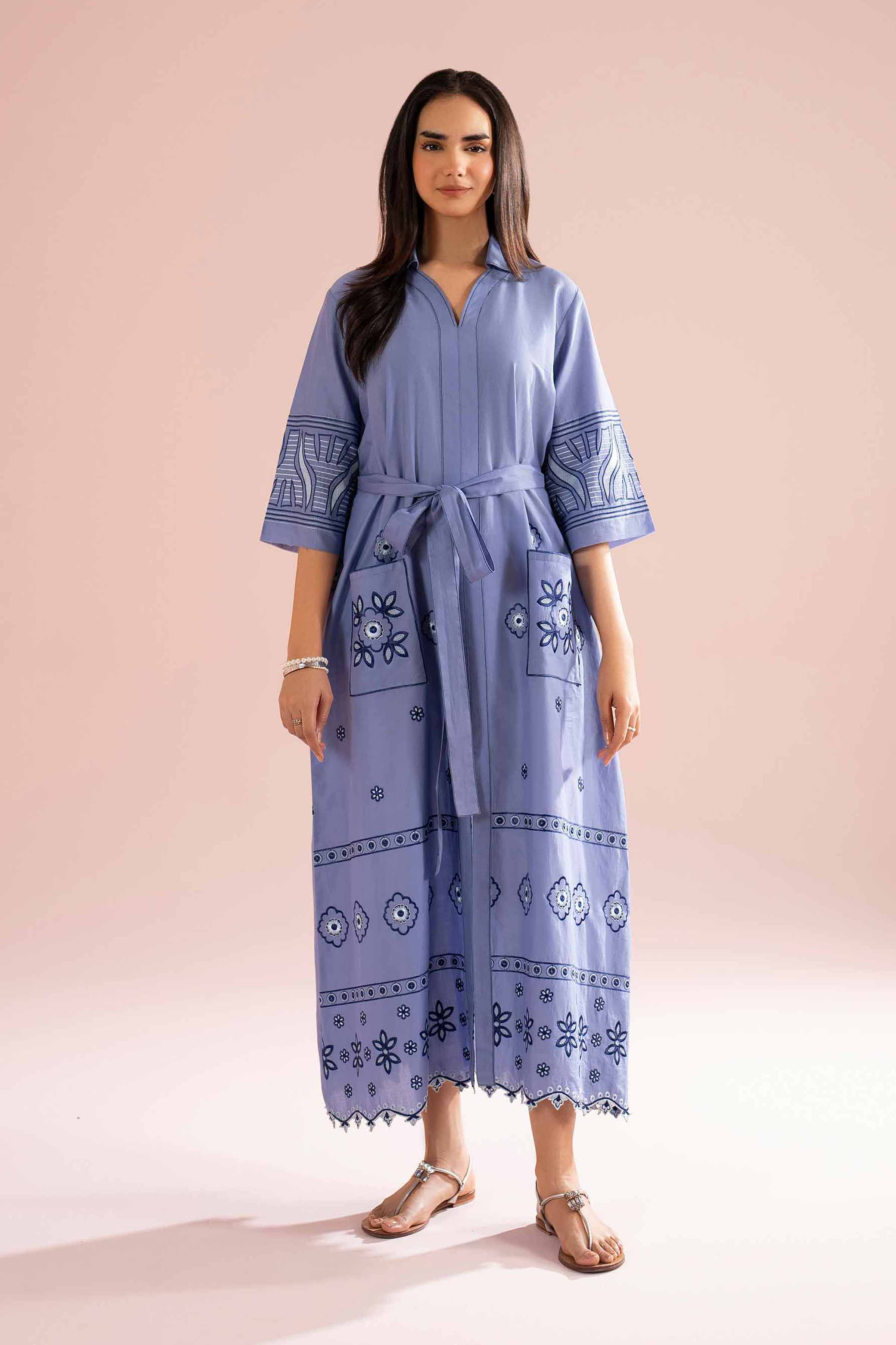 Embroidered Dress - AS26-03 - Image 5