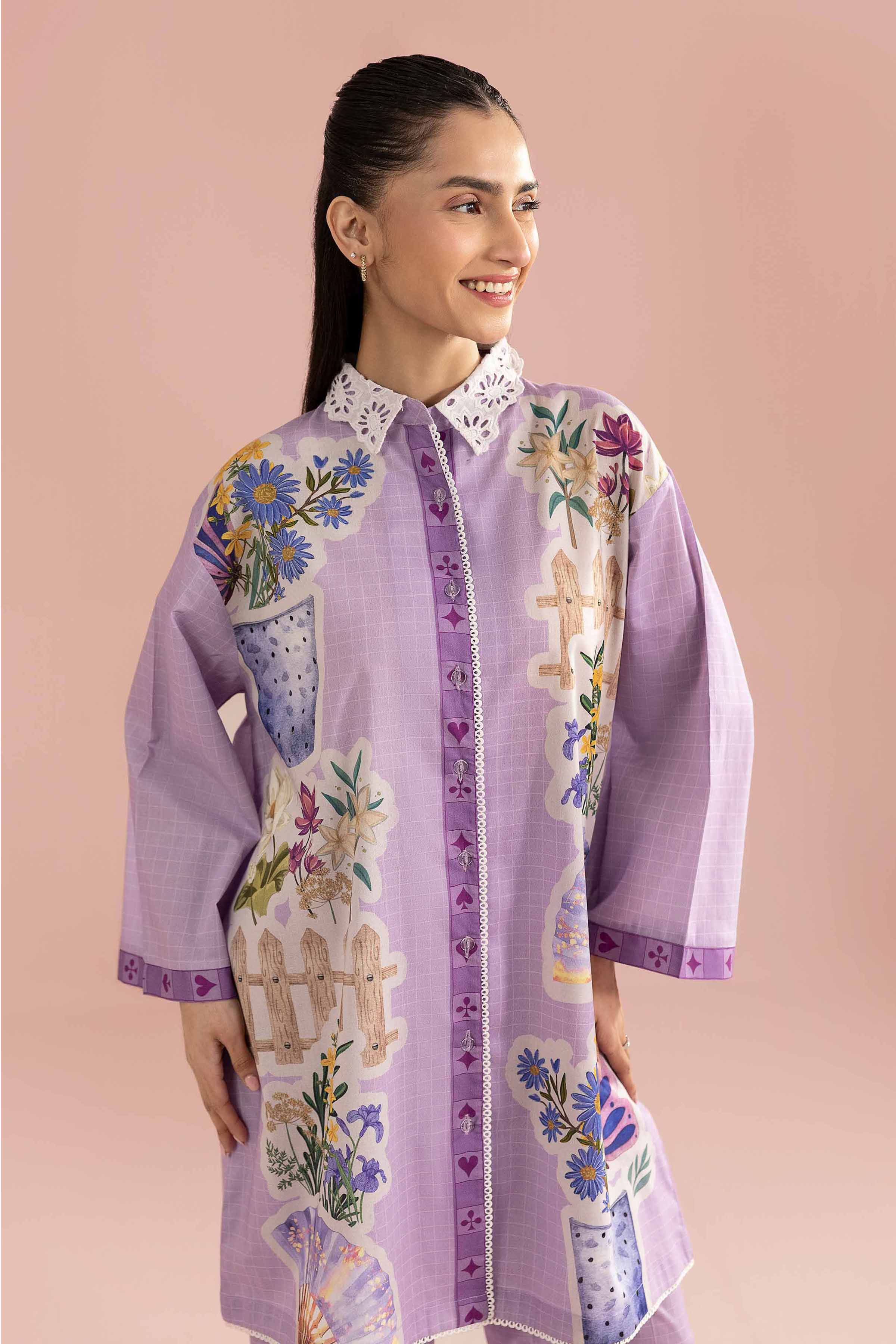 2 Piece - Printed Suit - AS26-35 - Image 2