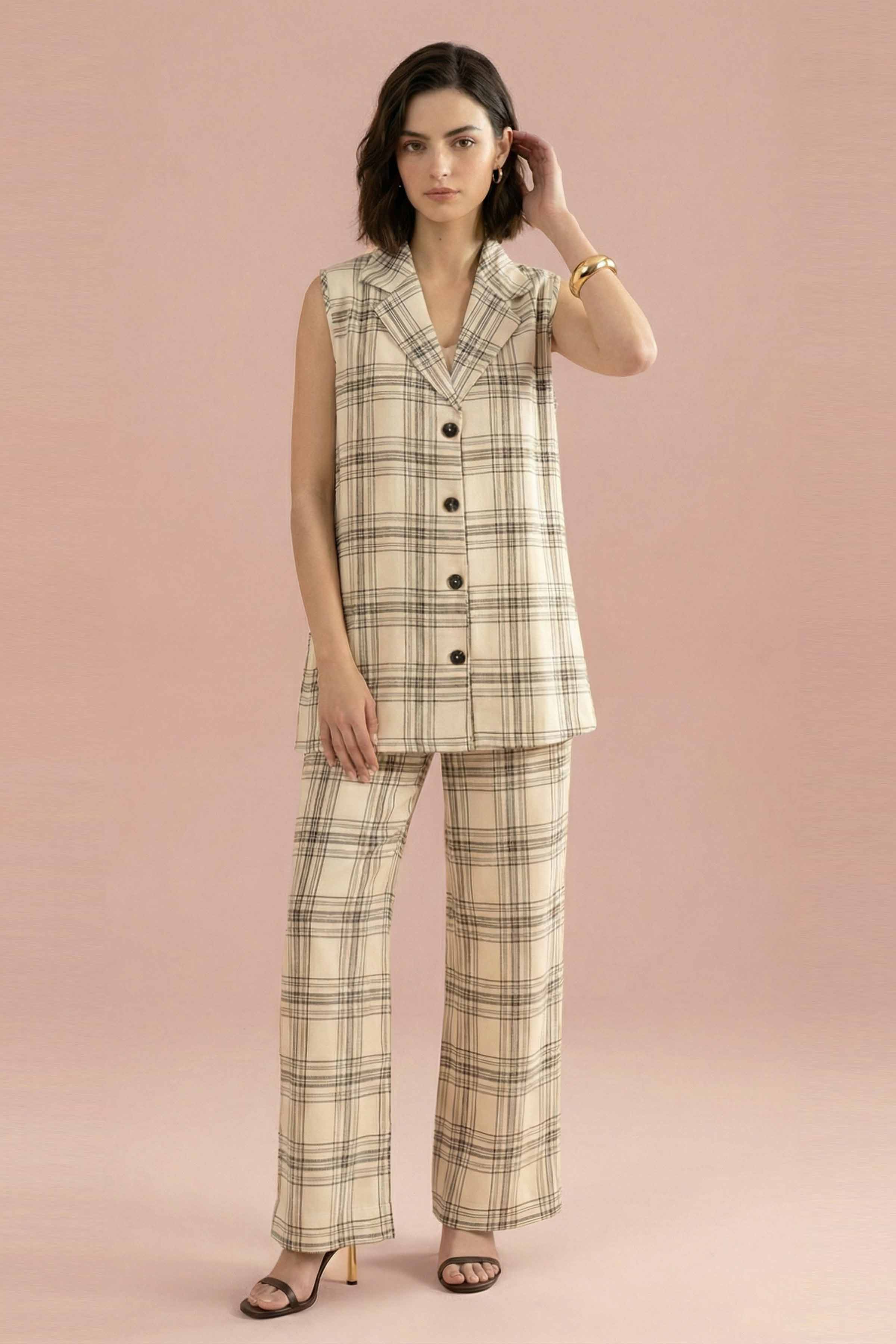 2 Piece - Printed Suit - AS26-59 - Image 5