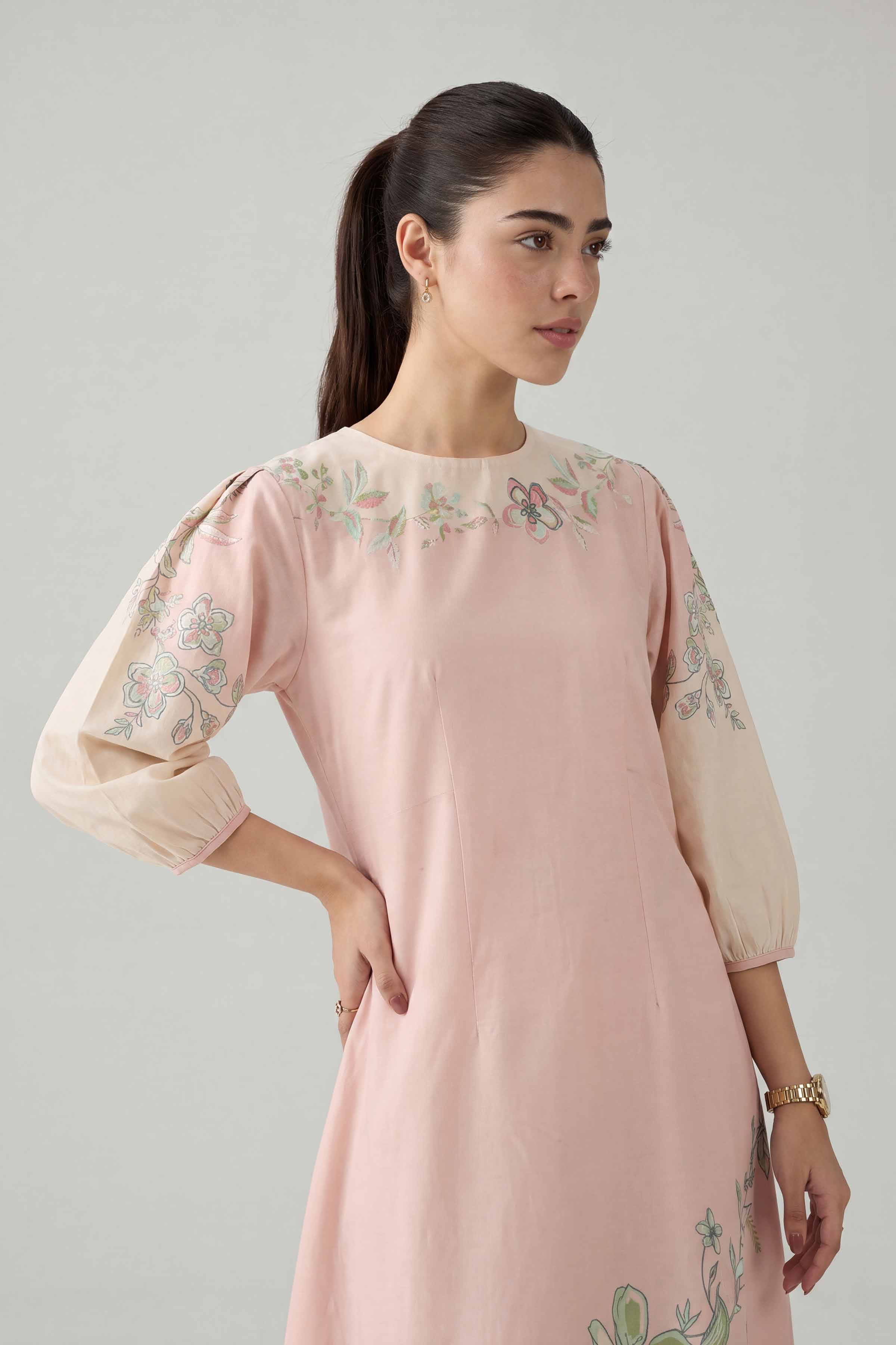 Printed Dress - AS26-94 - Image 5