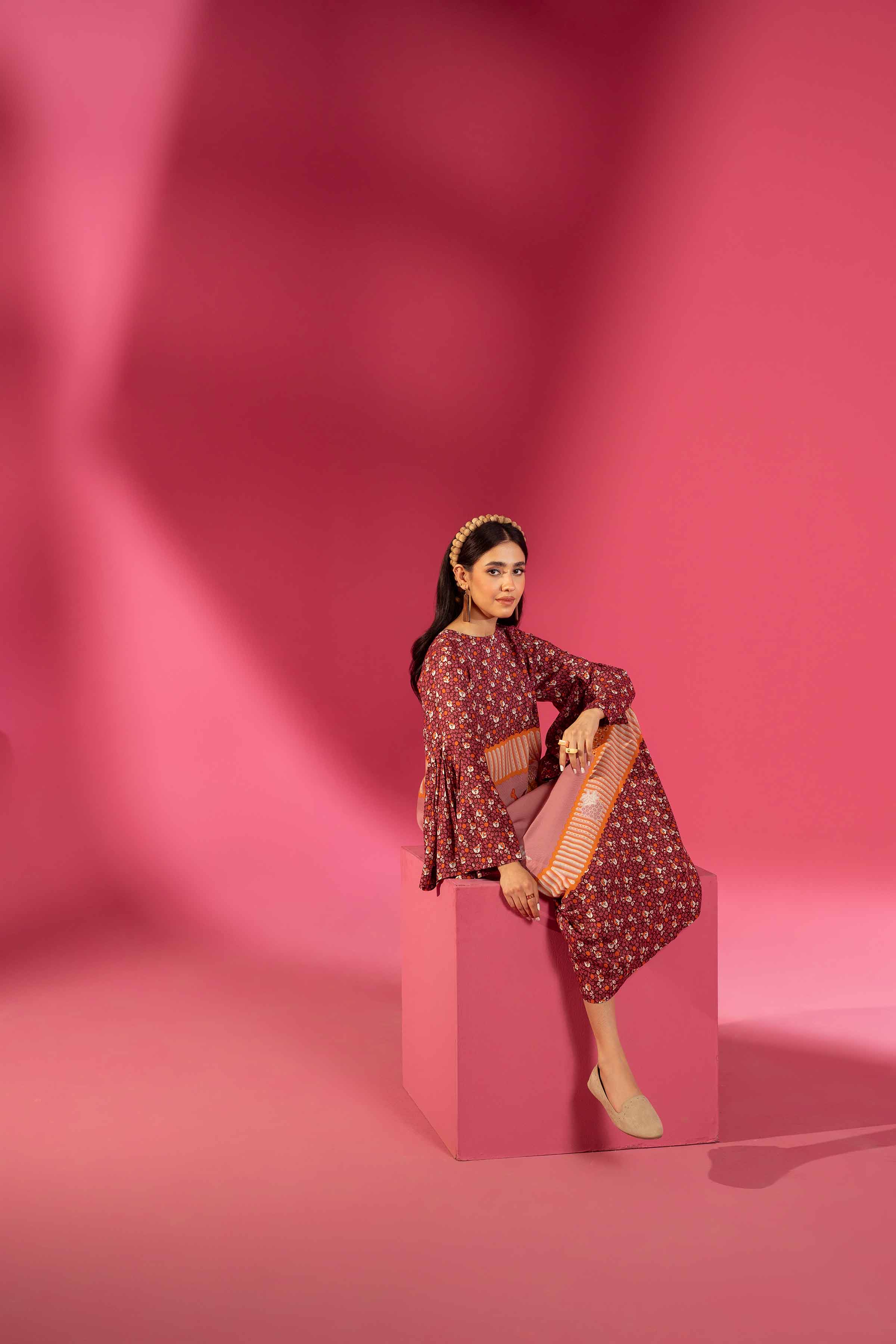 Printed Long Dress - AW23-20 - Image 11
