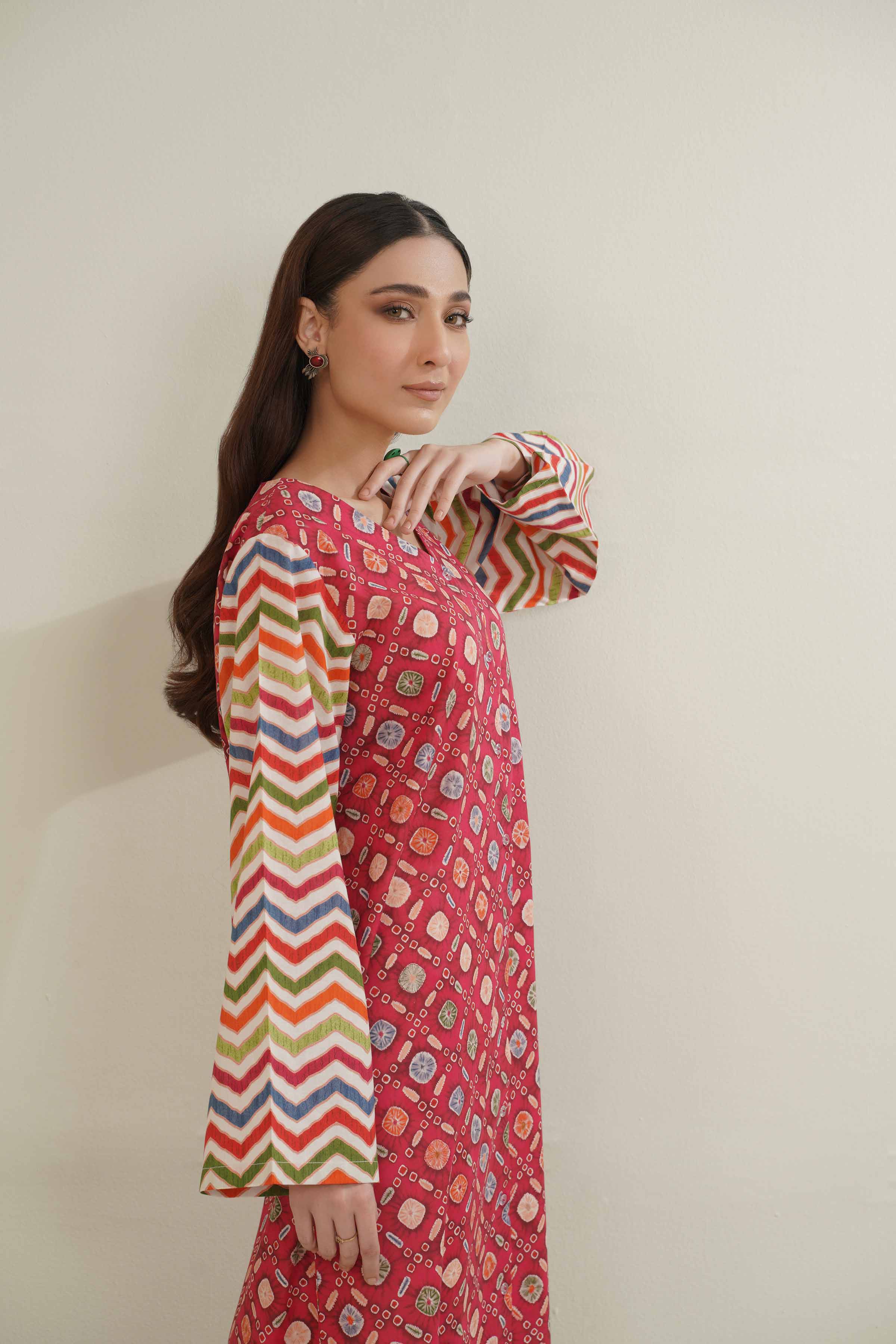Printed Fustaan - DE23-85 - Image 2