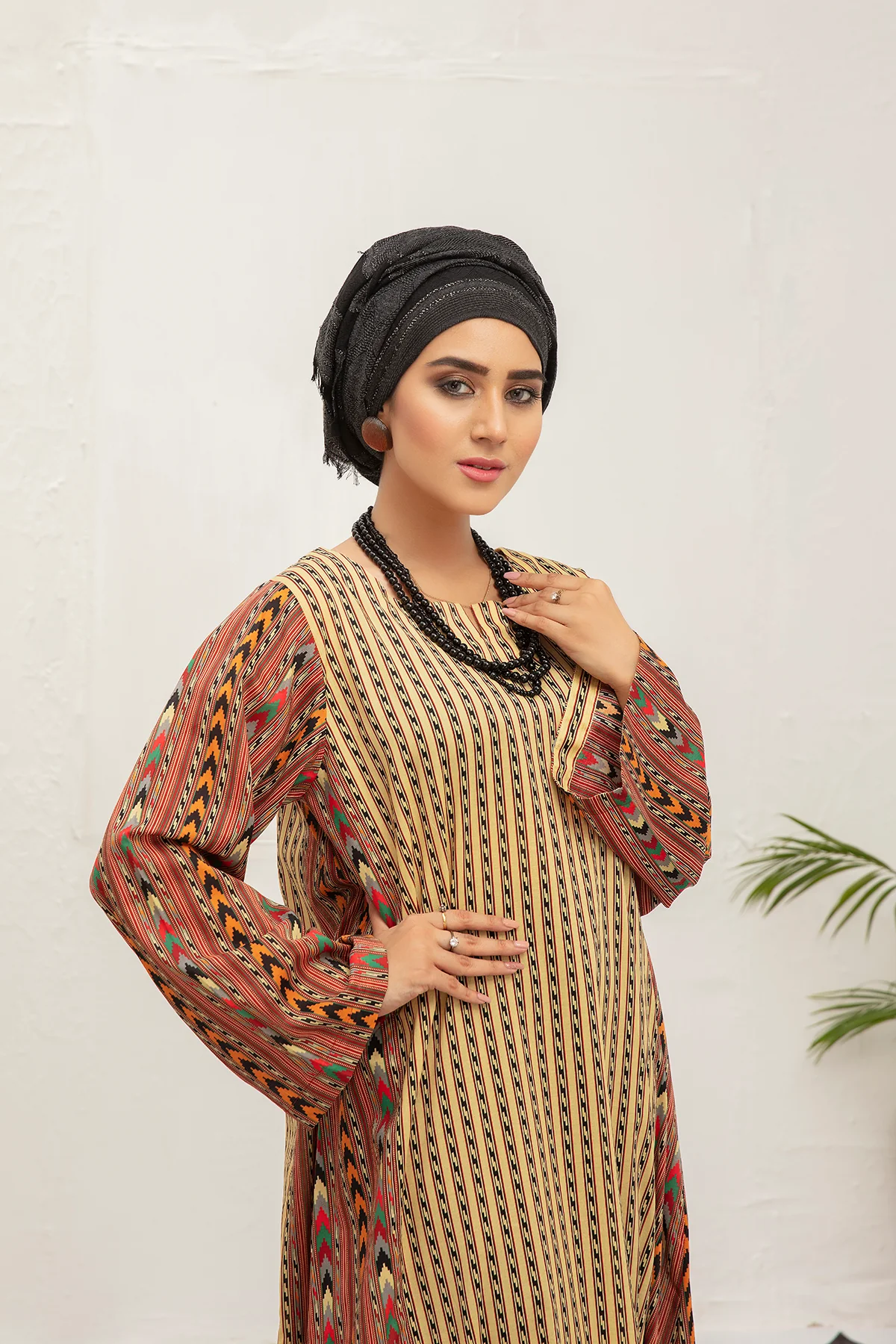DS21-107-Digital Lawn Stitched Fustaan  1PC - Image 3