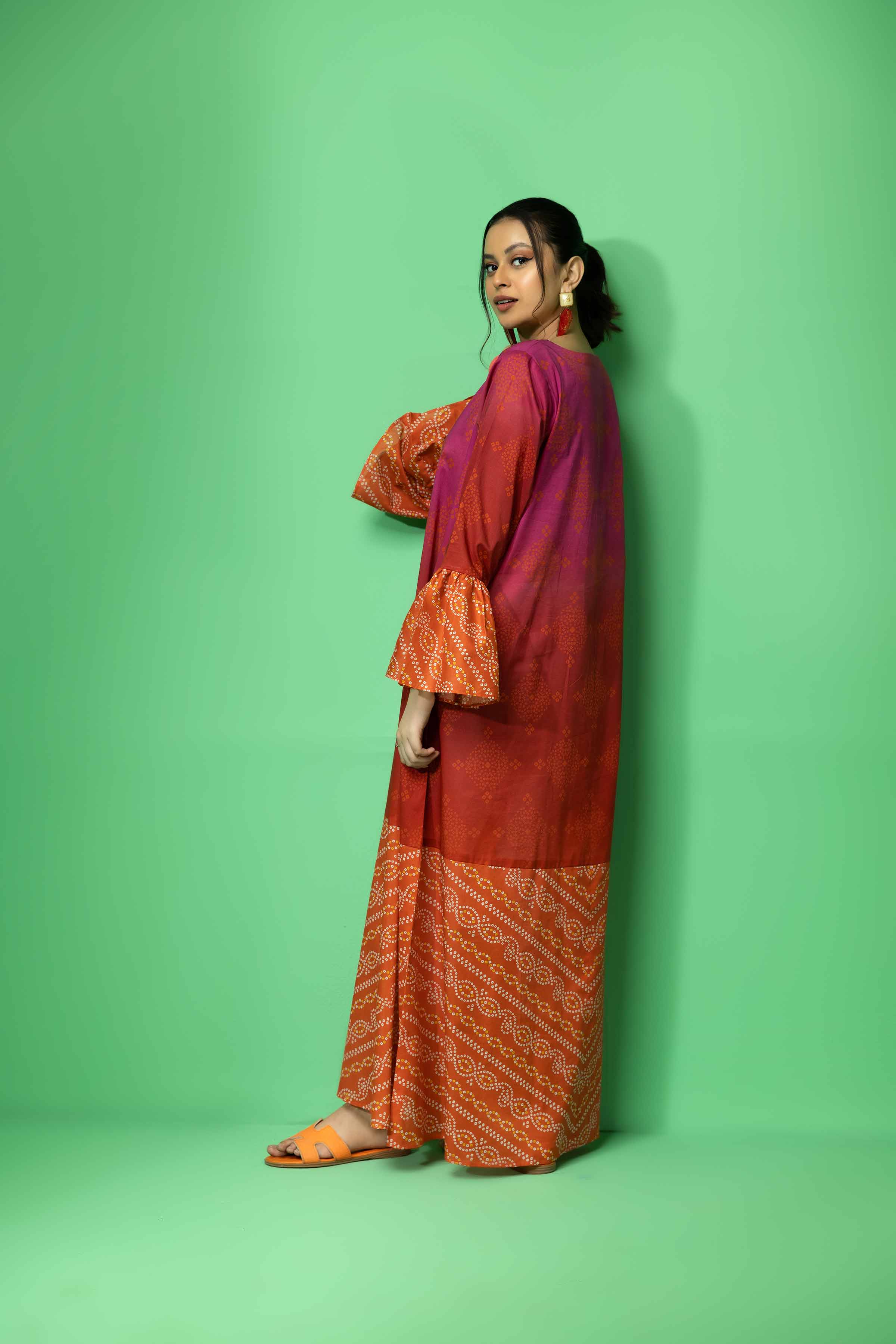 Printed Fustaan - DS23-57 - Image 2