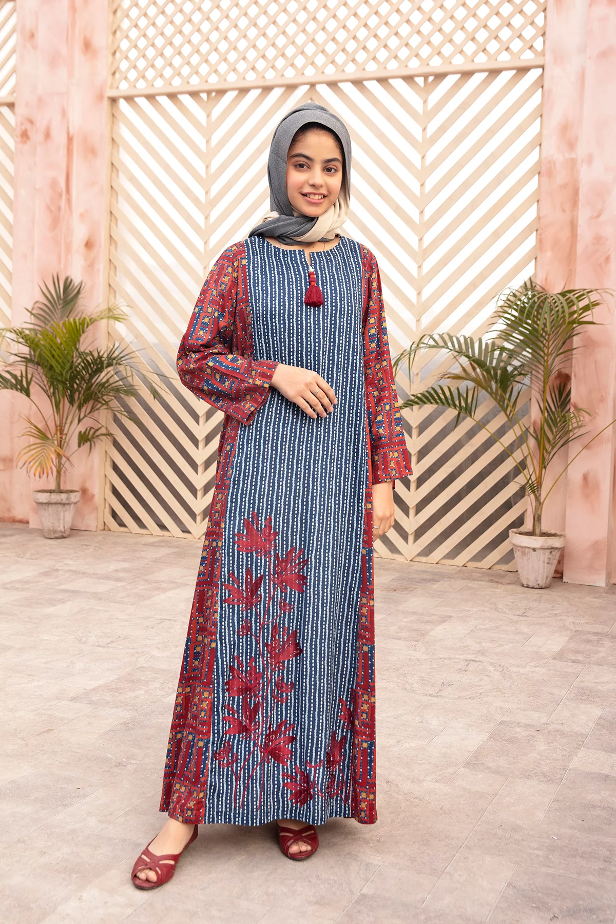DW21-72-Printed Embroidered 1PC - Image 3