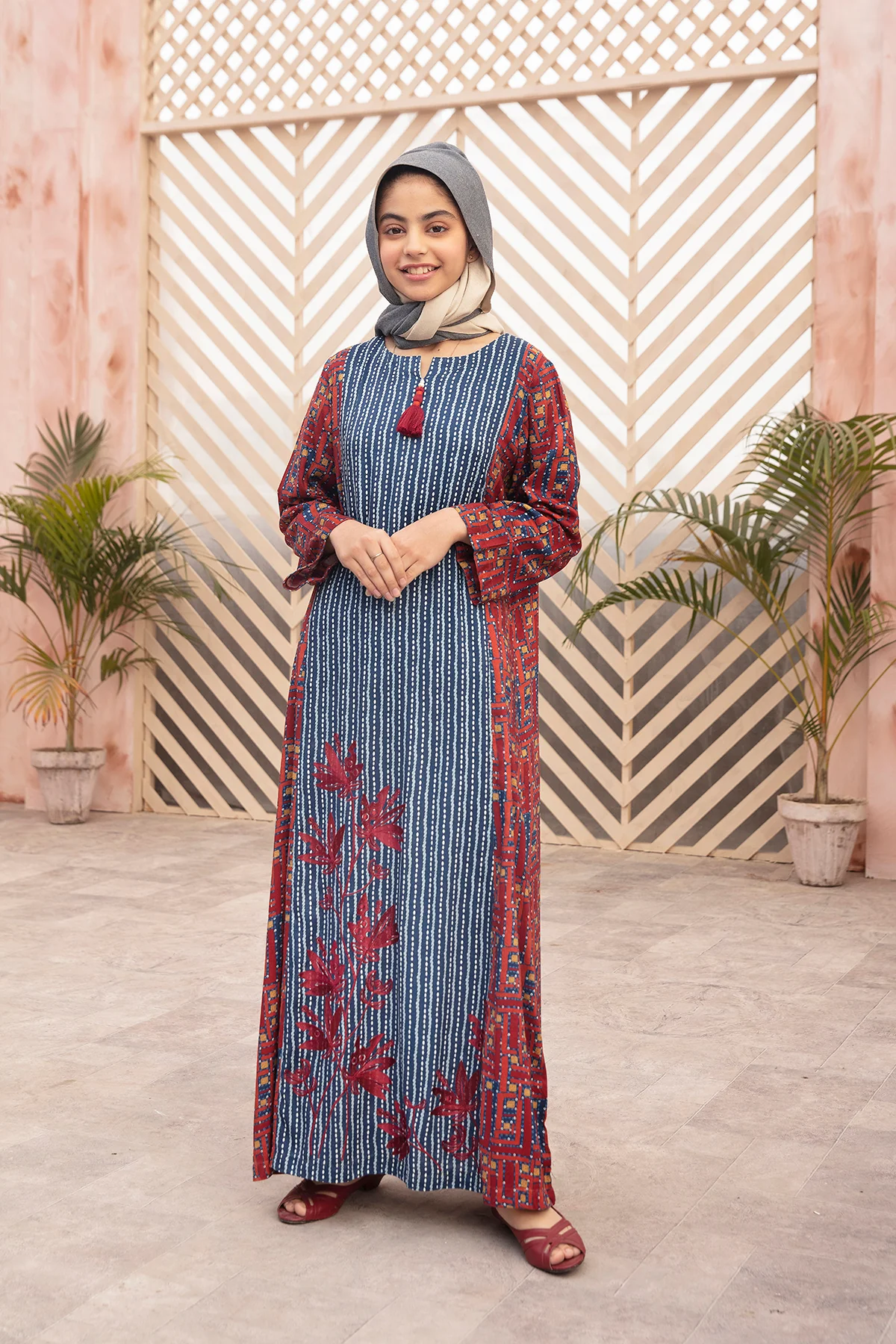DW21-72-Printed Embroidered 1PC - Image 4