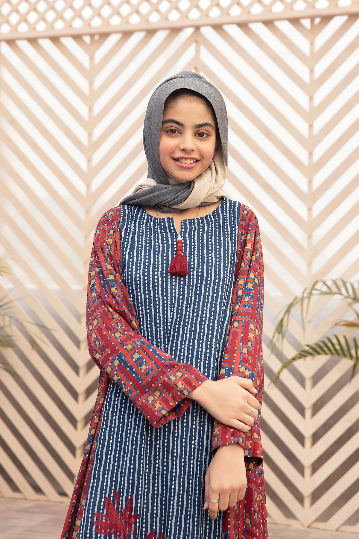 DW21-72-Printed Embroidered 1PC - Image 6