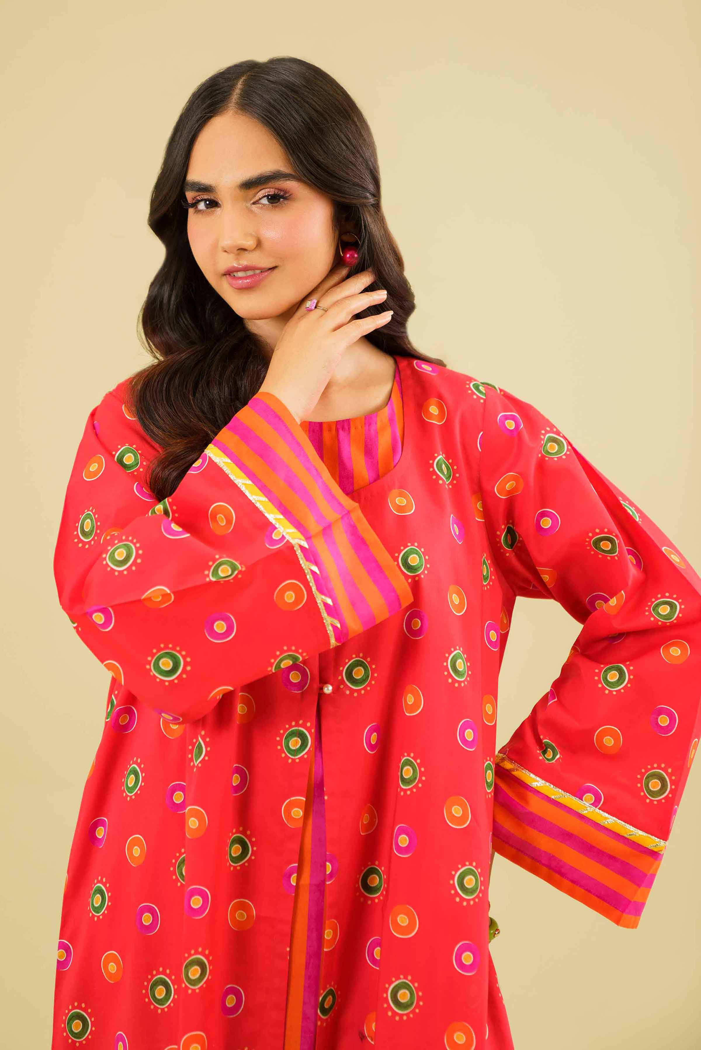 2 Piece - Printed Dress - FE24-62