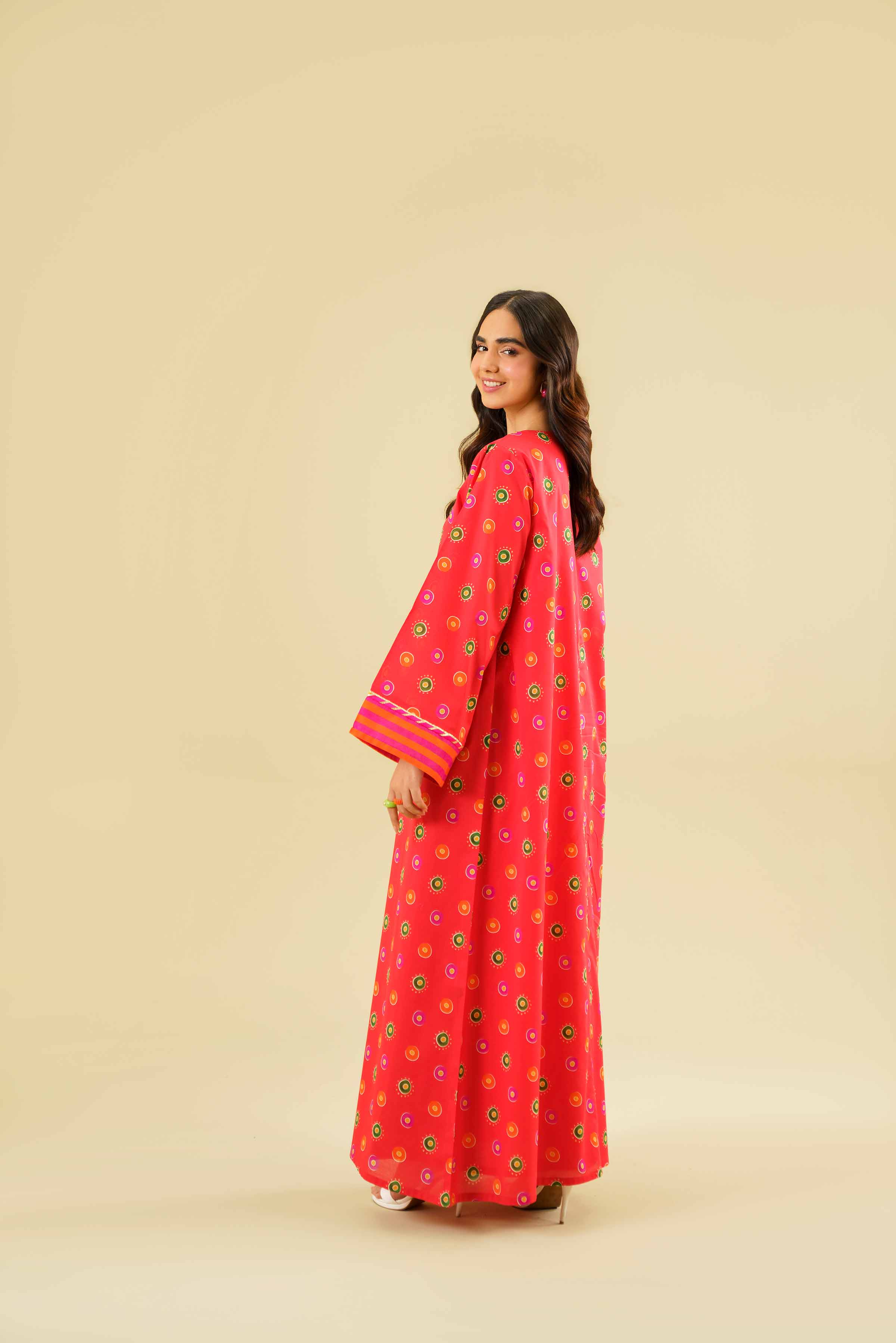 2 Piece - Printed Dress - FE24-62 - Image 3